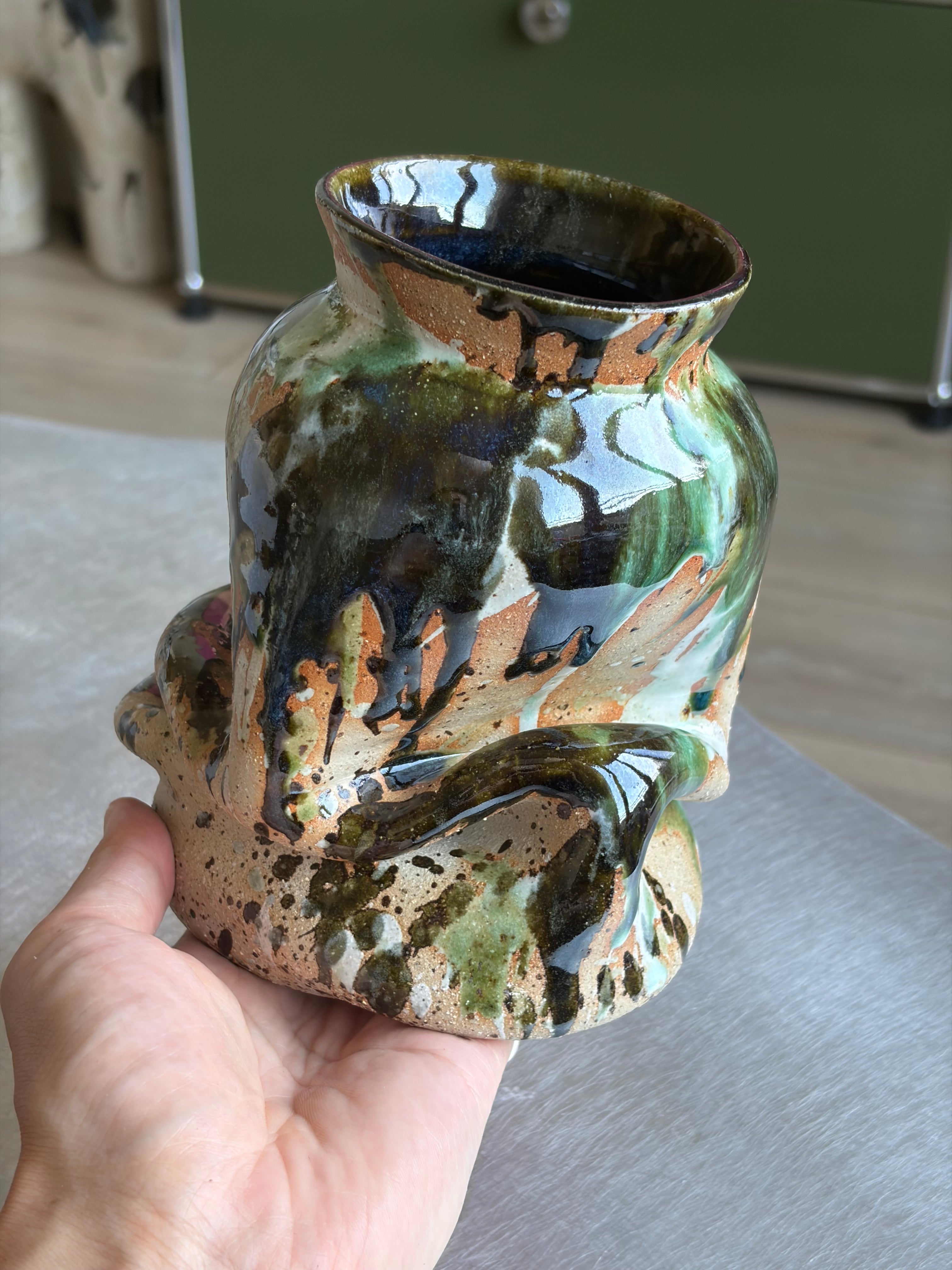 Warped Vase — Splashed №1