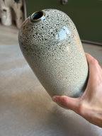 Large Archive Vase - Black & Green/White