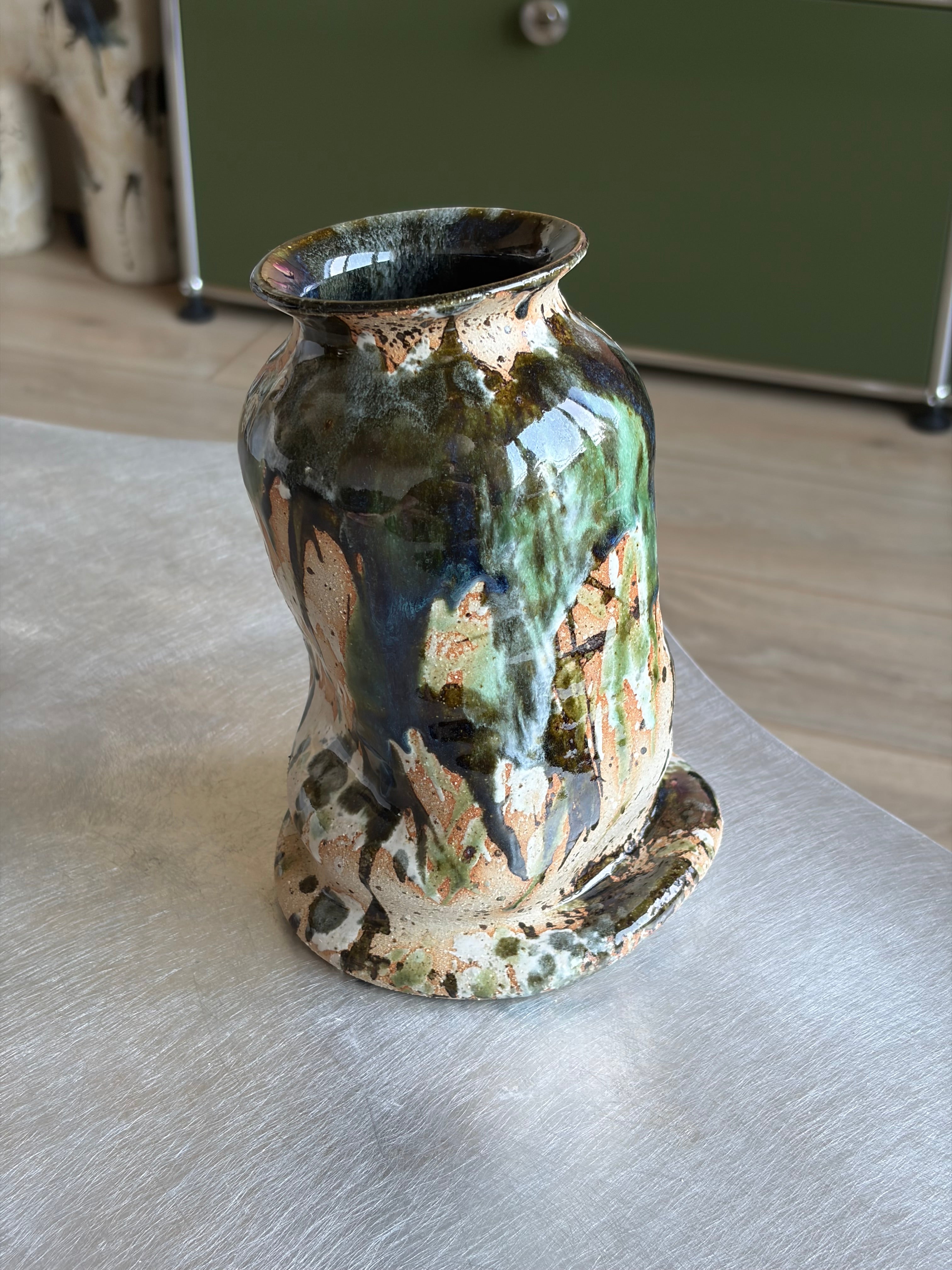 Warped Vase — Splashed №3