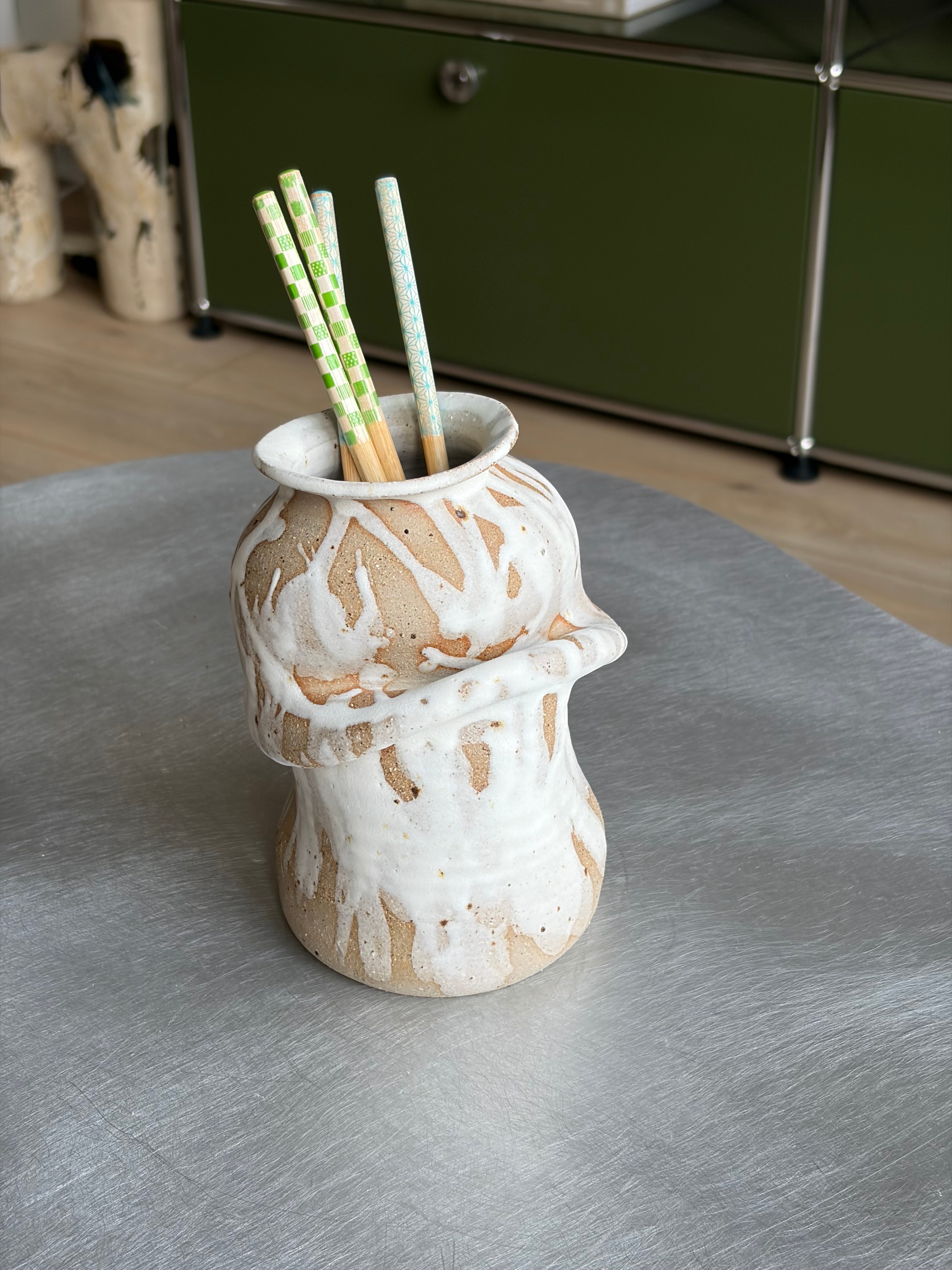 Warped Vase — Matte White 2