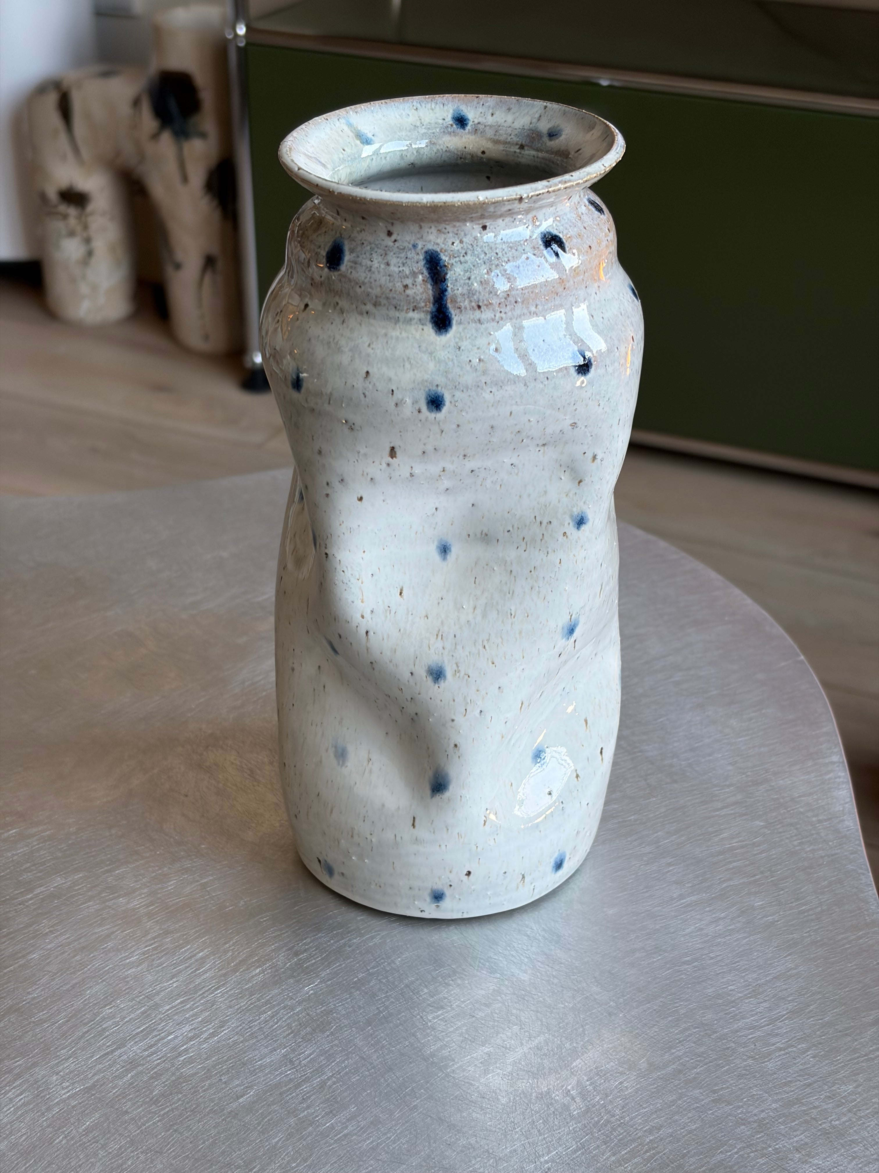 Warped Vase — Translucent Pearl №4