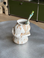 Warped Vase — Matte White 2