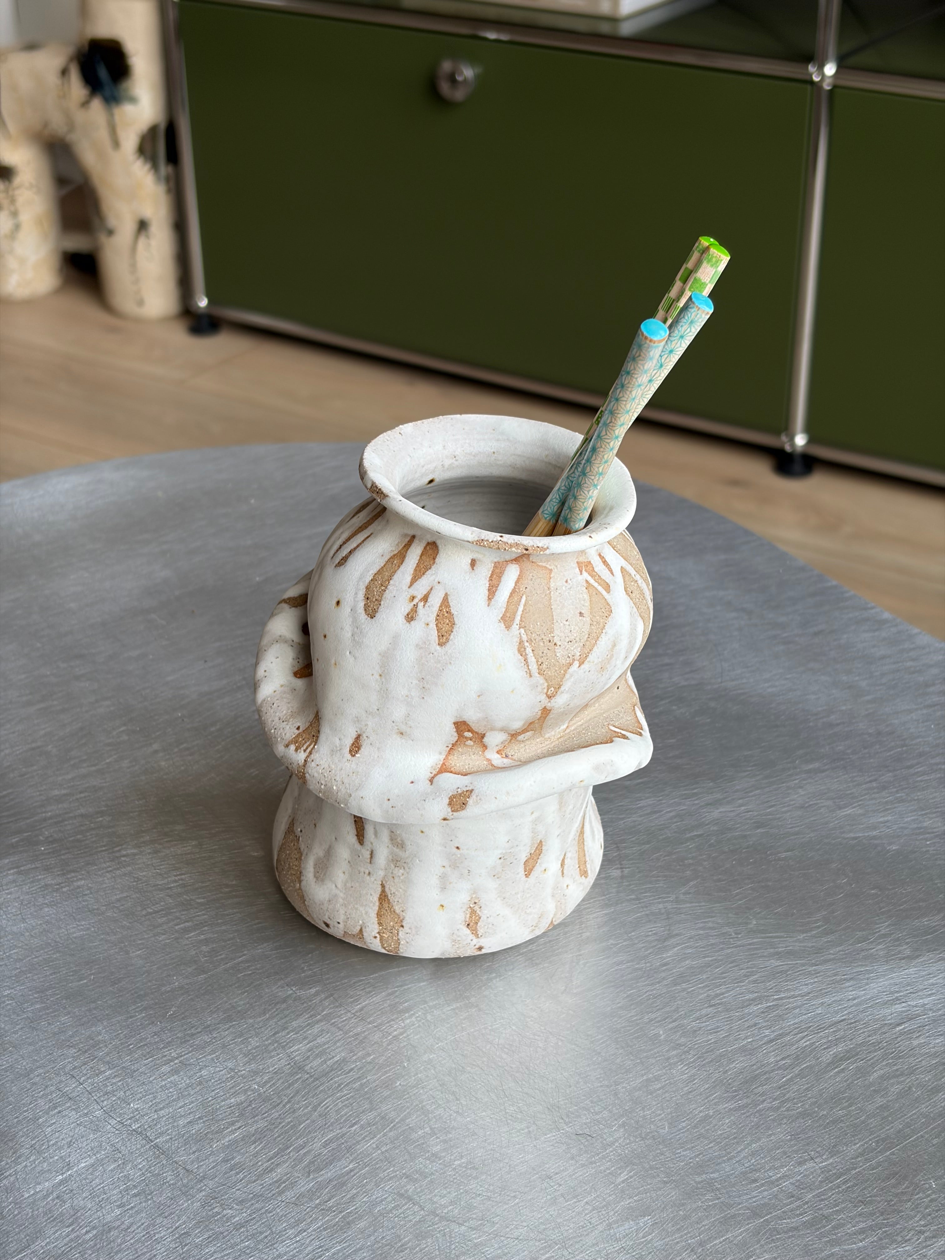 Warped Vase — Matte White 2