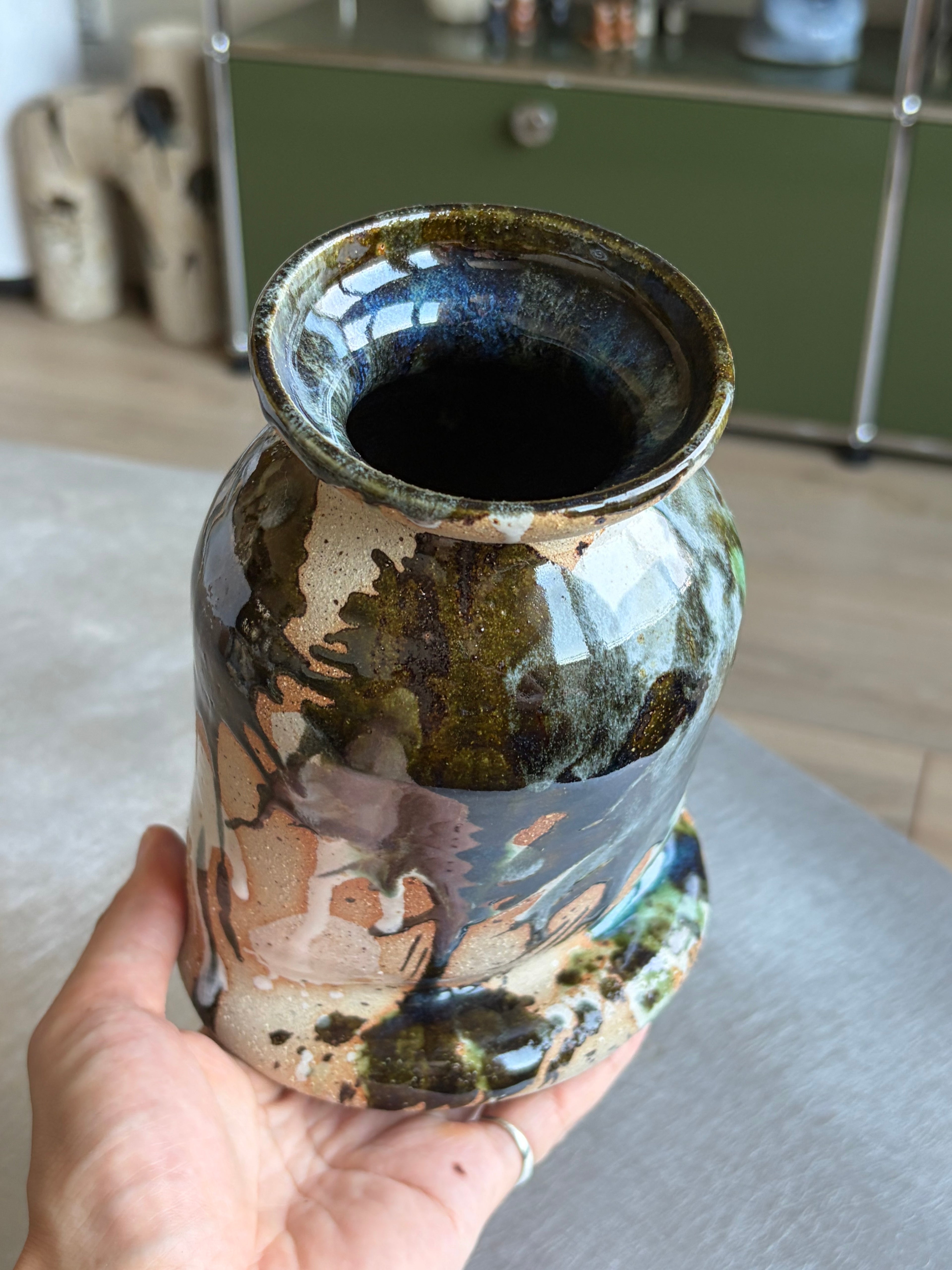 Warped Vase — Splashed №5