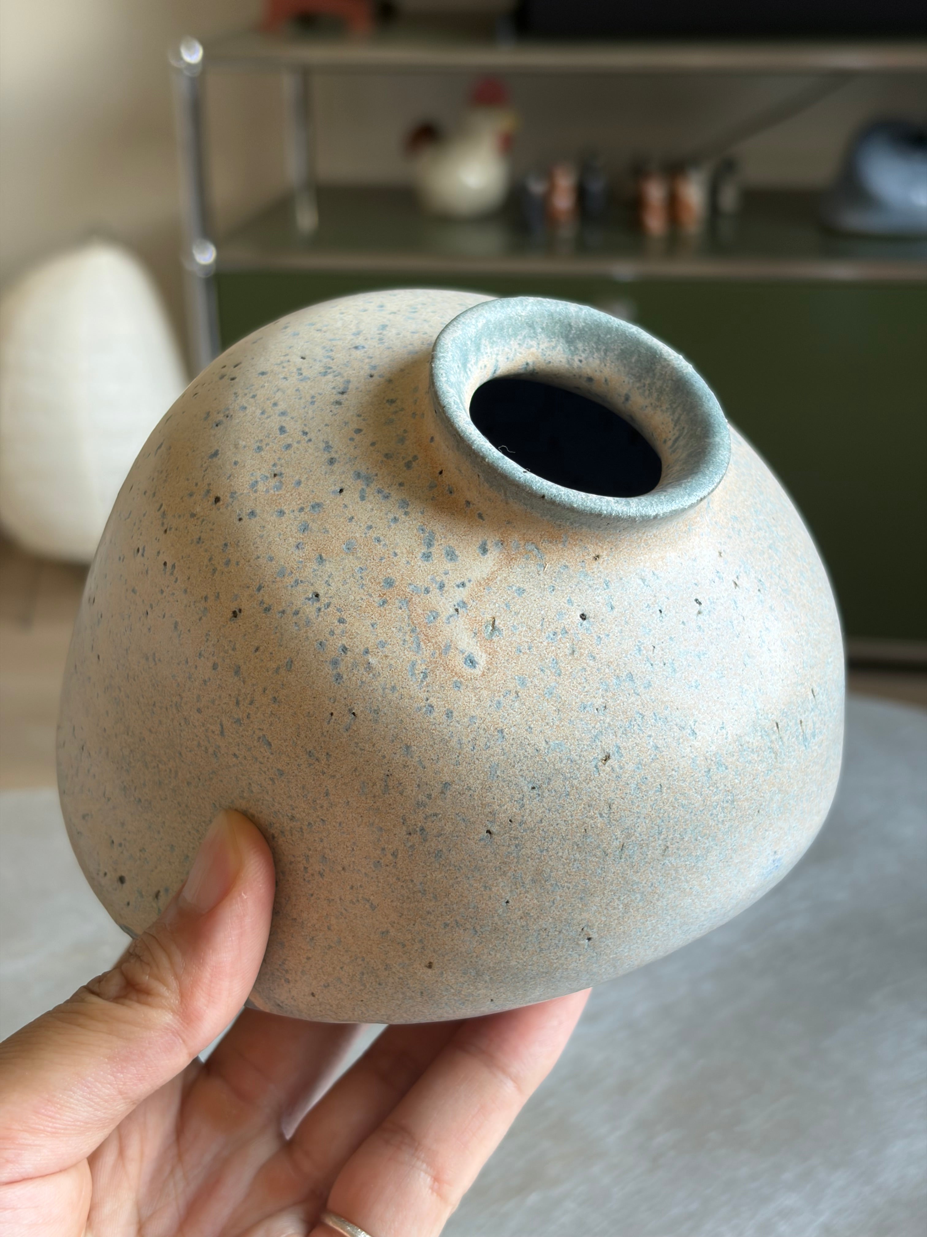 Warped Vase — Coral