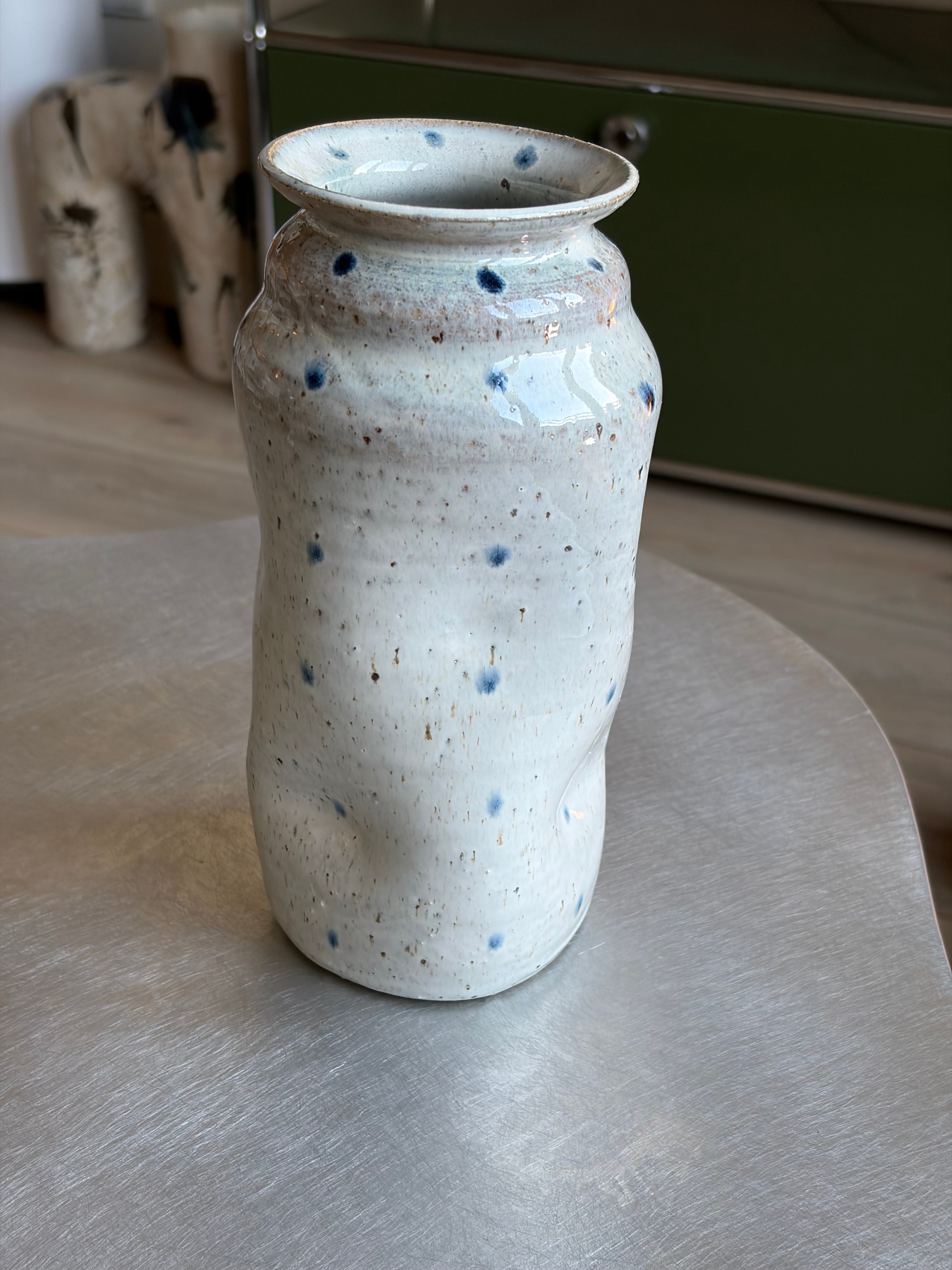 Warped Vase — Translucent Pearl №4
