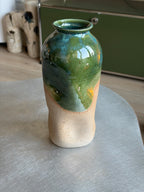 Warped Vase — Blue Green №1