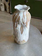 Warped Vase — Matte White №5