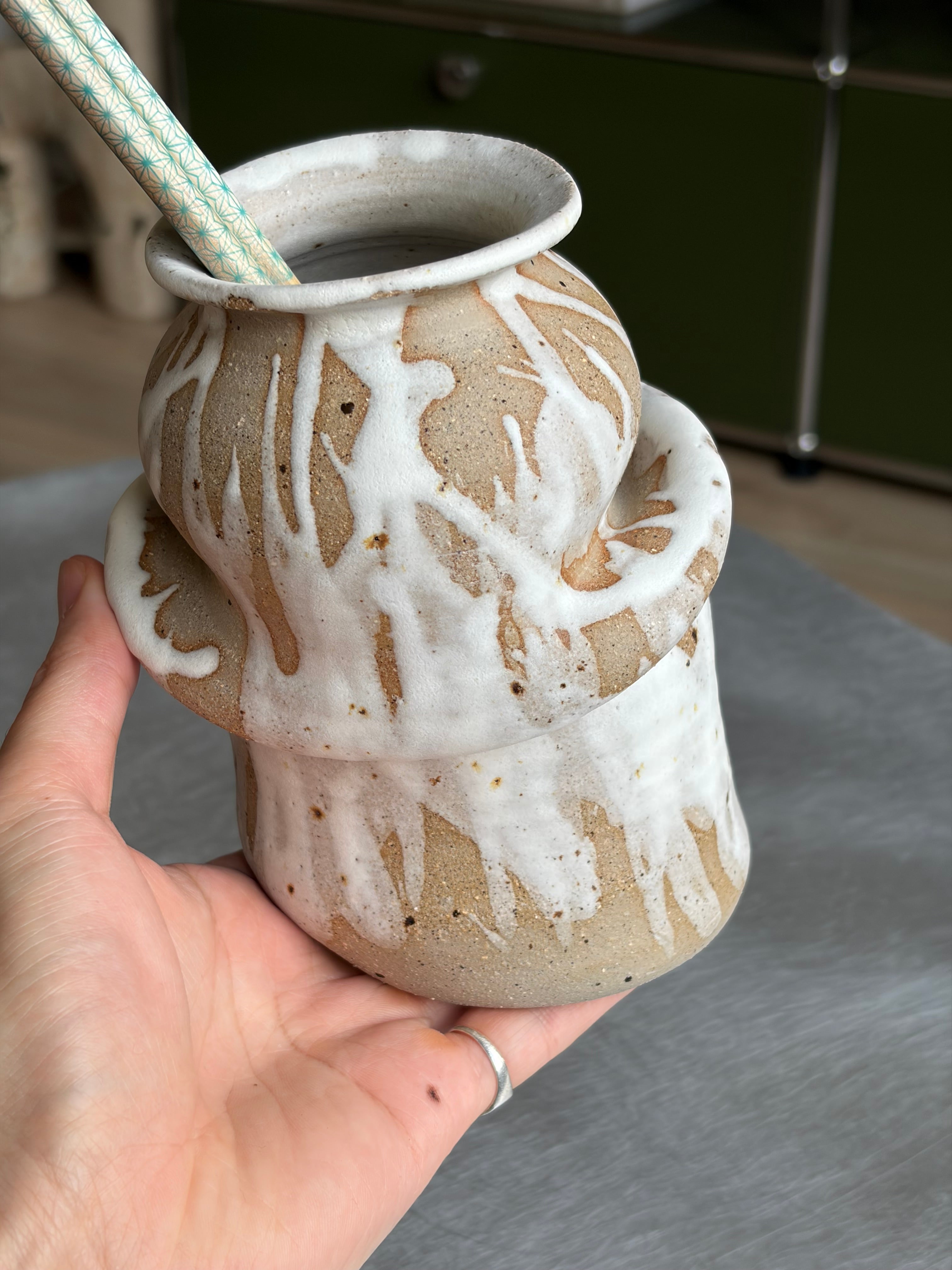 Warped Vase — Matte White 2