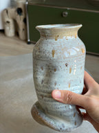 Warped Vase — Translucent Pearl №1