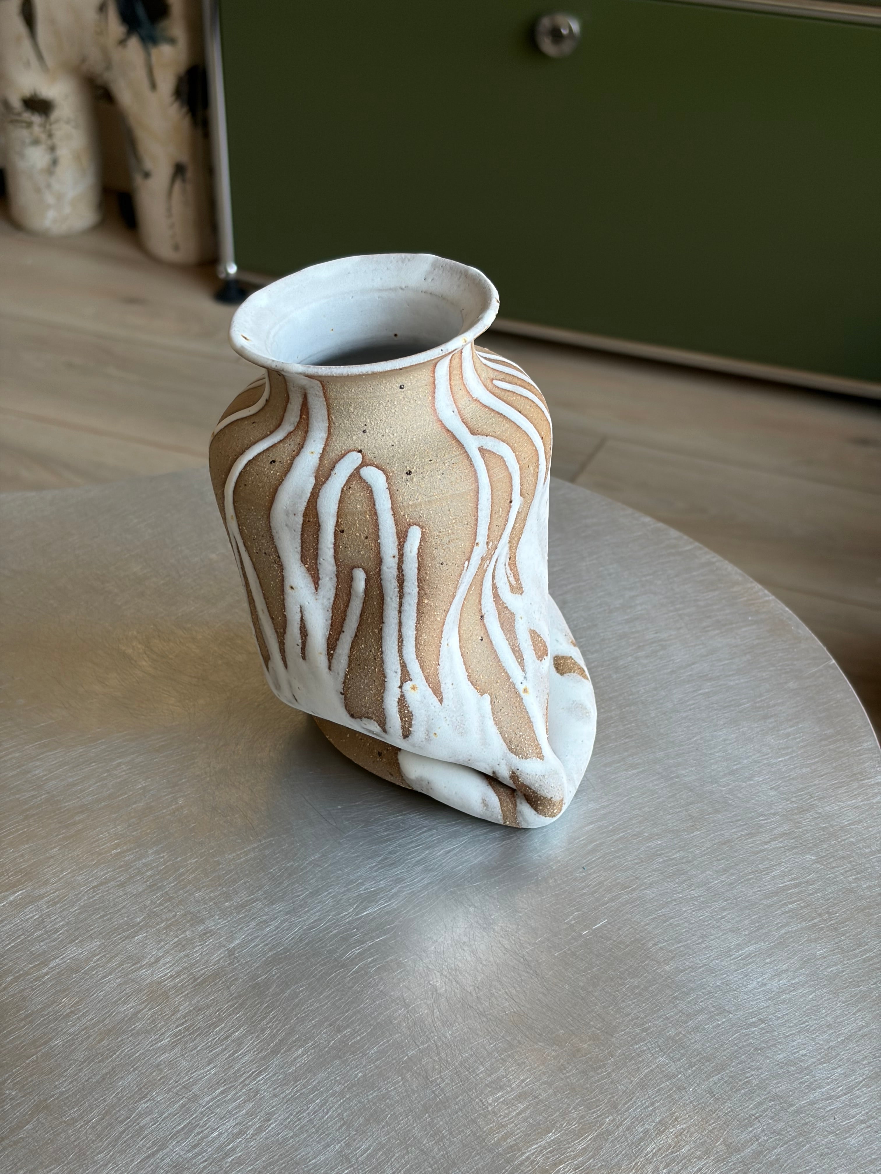 Warped Vase — Matte White №2