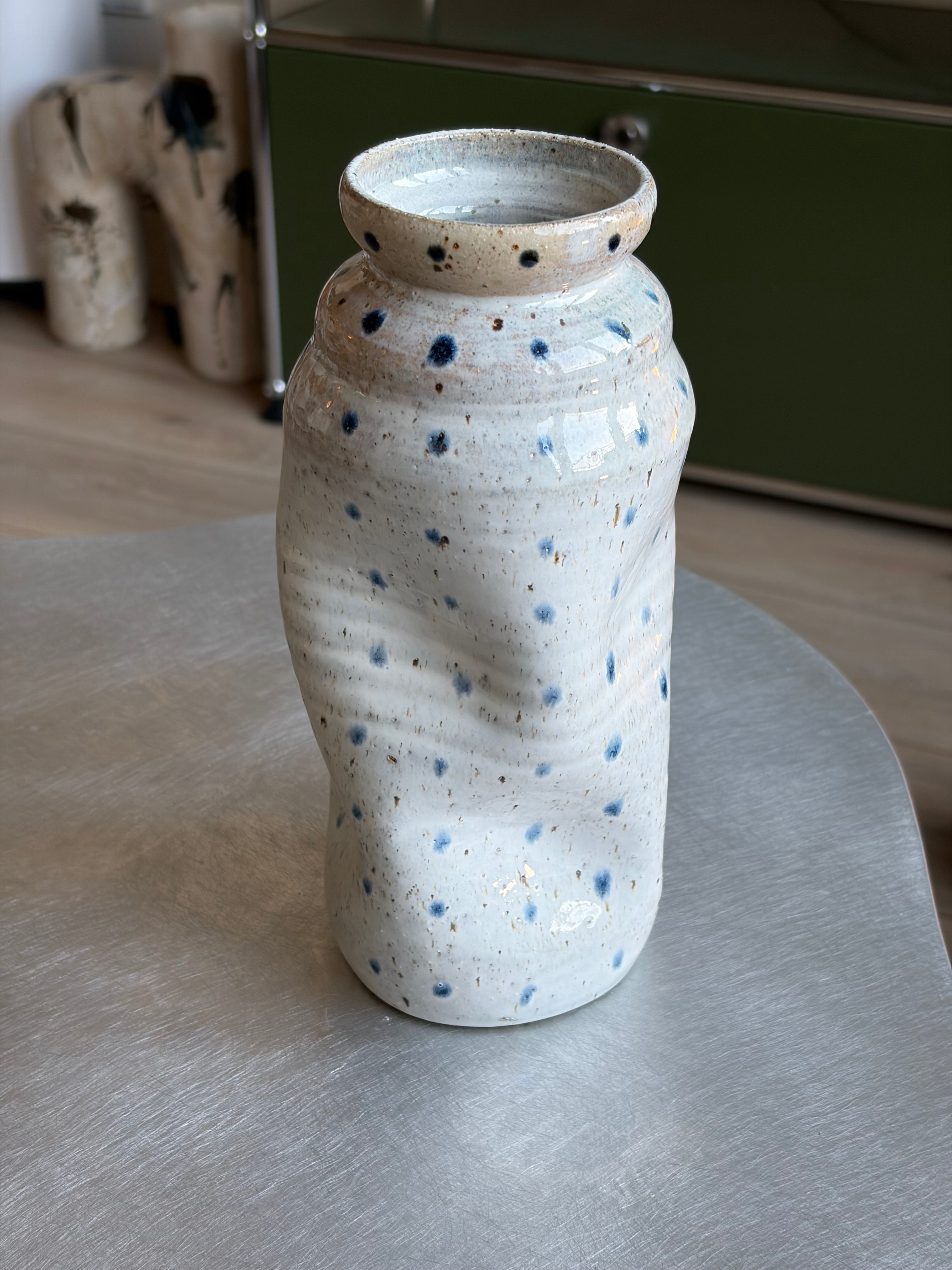 Warped Vase — Translucent Pearl №2