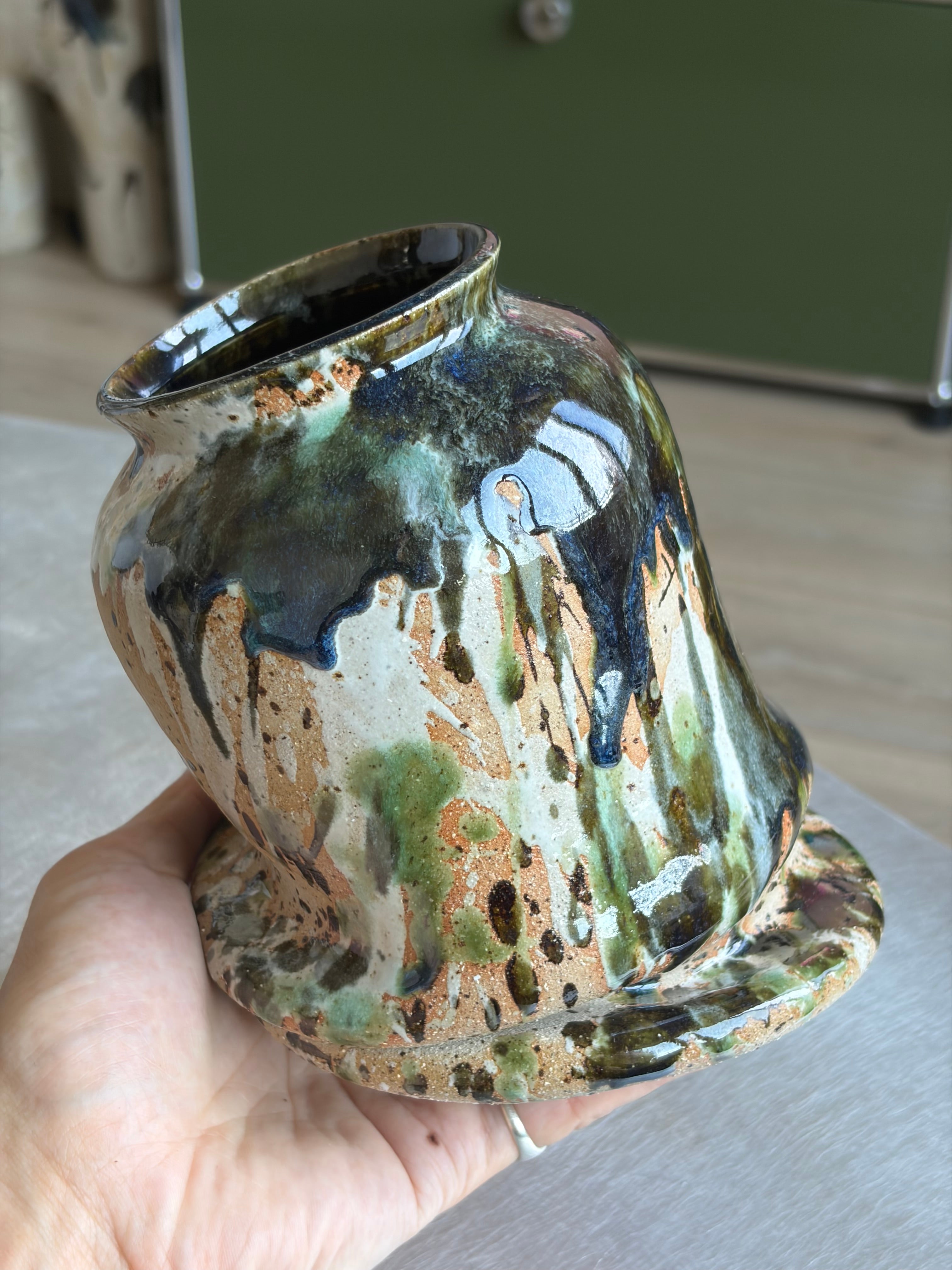 Warped Vase — Splashed №2