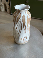 Warped Vase — Matte White №5