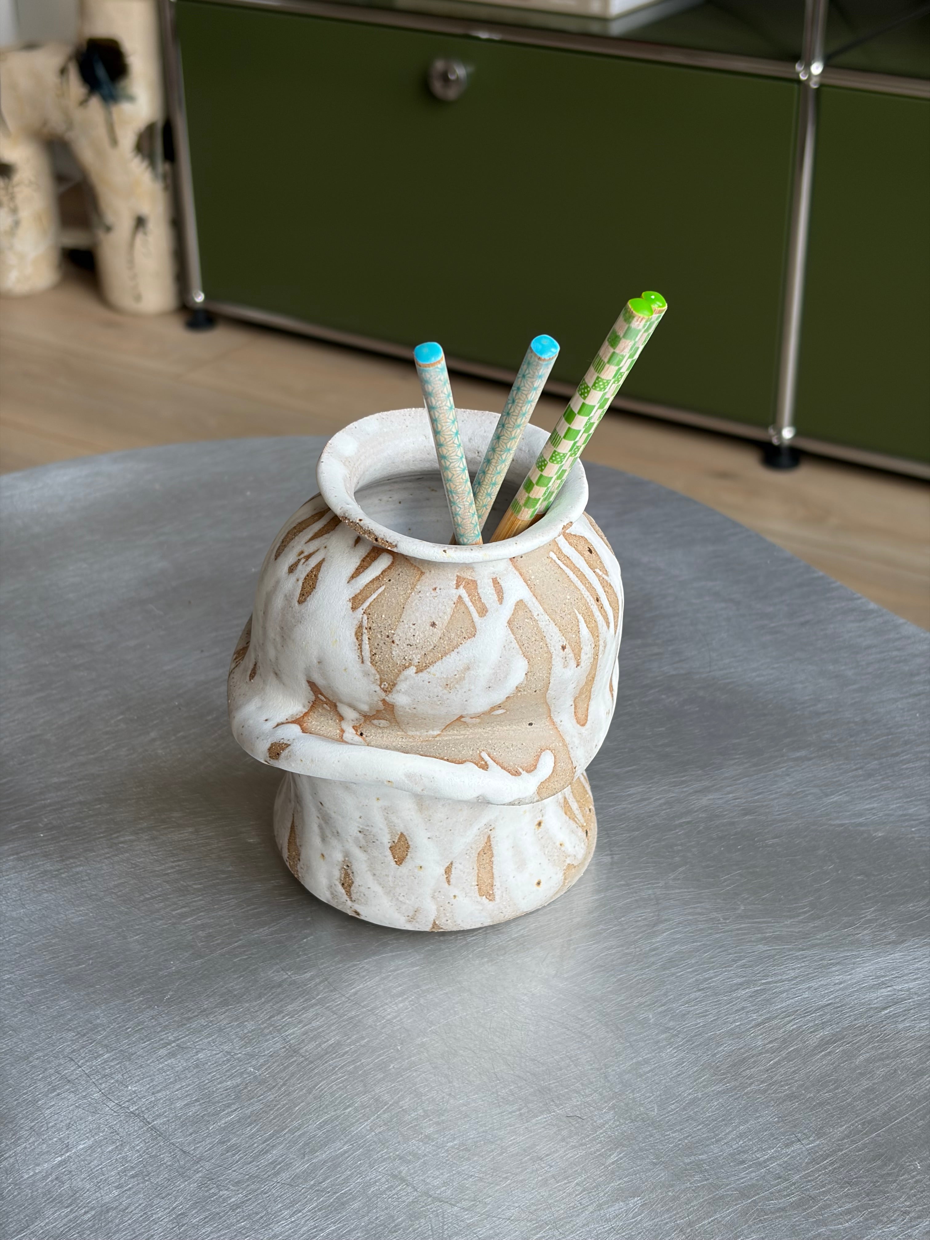 Warped Vase — Matte White 2