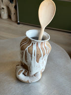 Warped Vase — Matte White №2