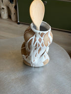Warped Vase — Matte White №1