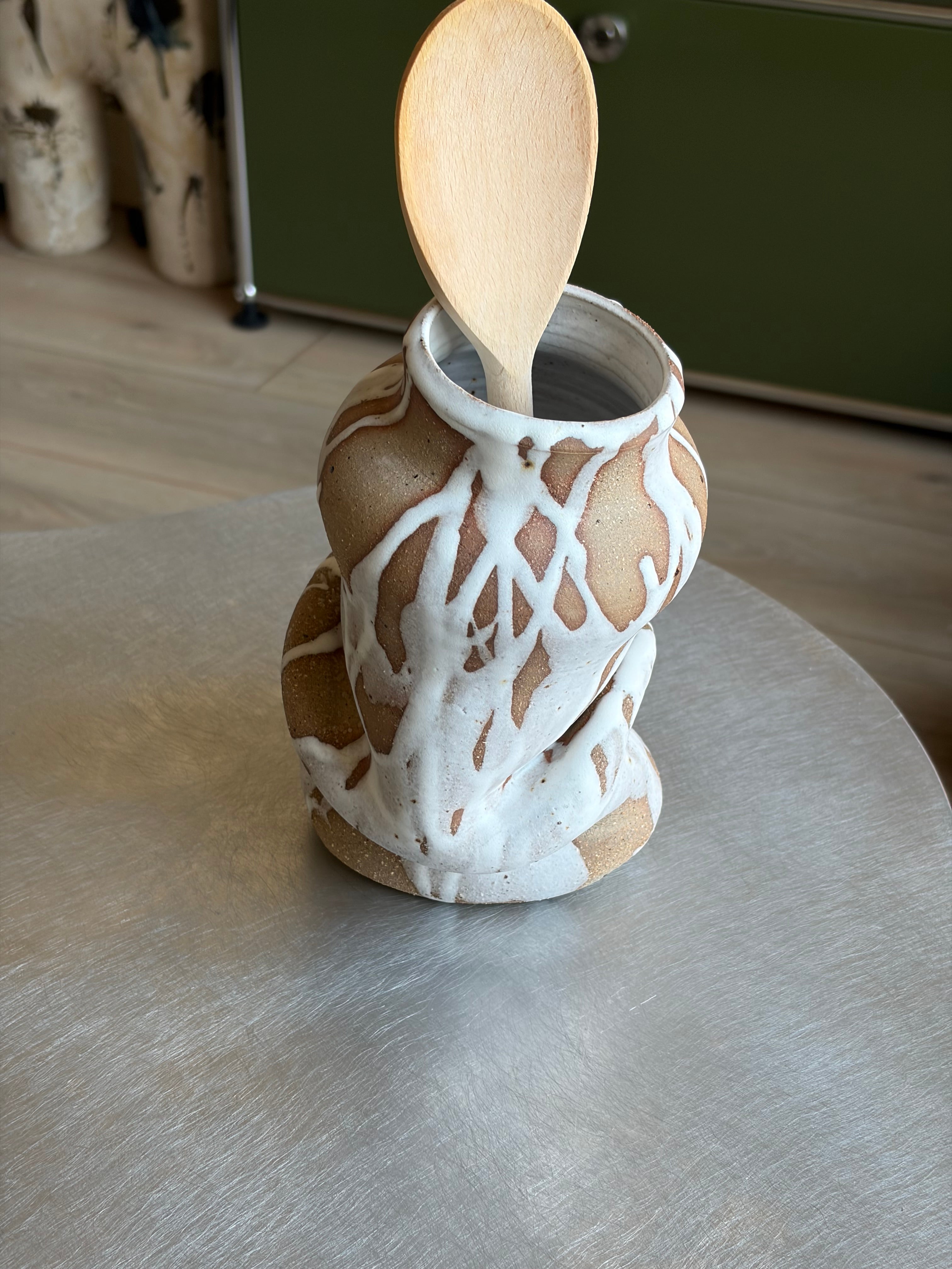 Warped Vase — Matte White №1