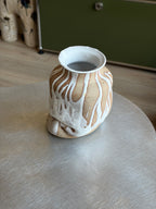 Warped Vase — Matte White №2