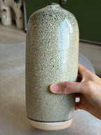 Large Archive Vase - Black & Green/White