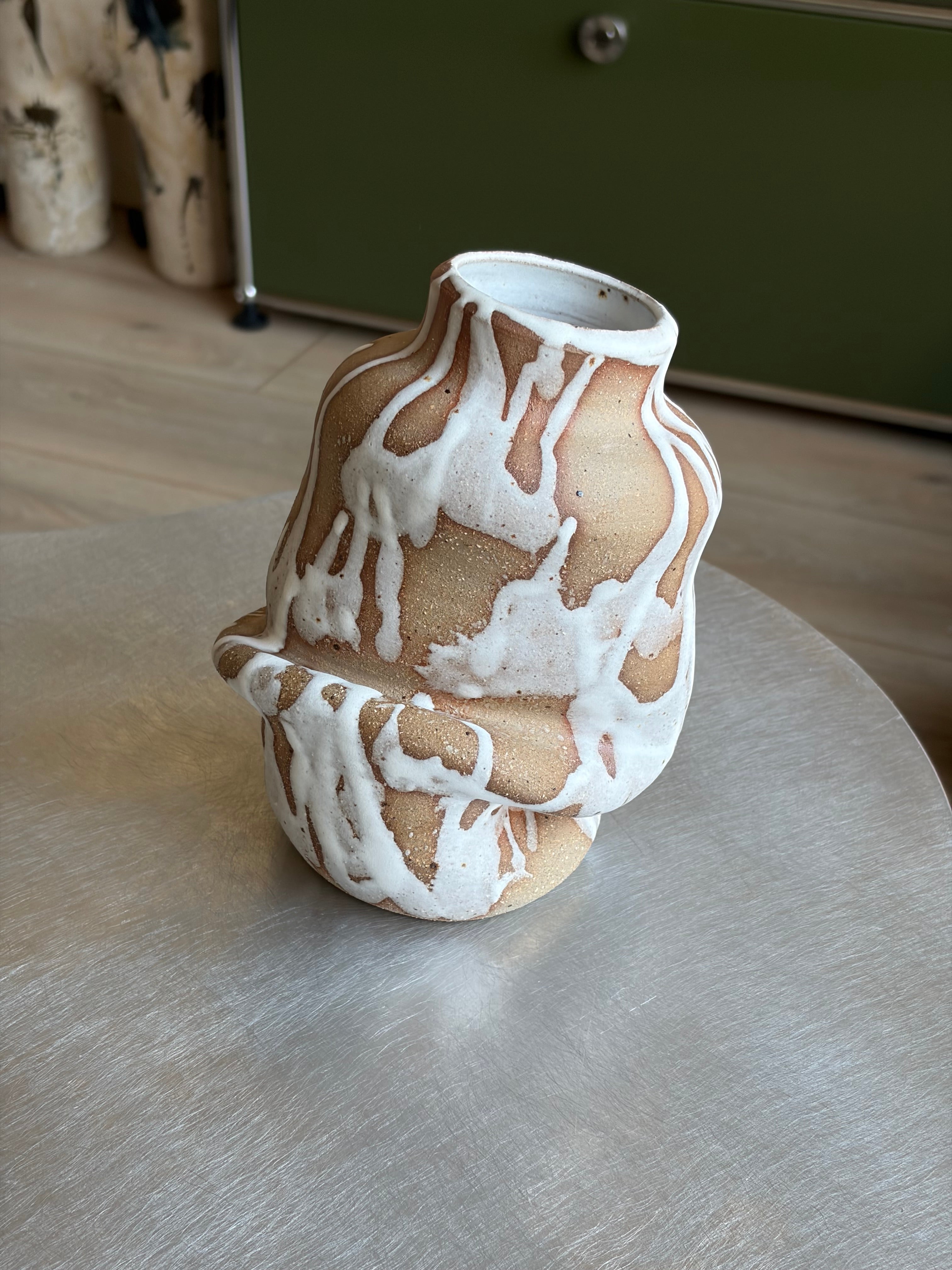 Warped Vase — Matte White №1