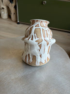 Warped Vase — Matte White №3