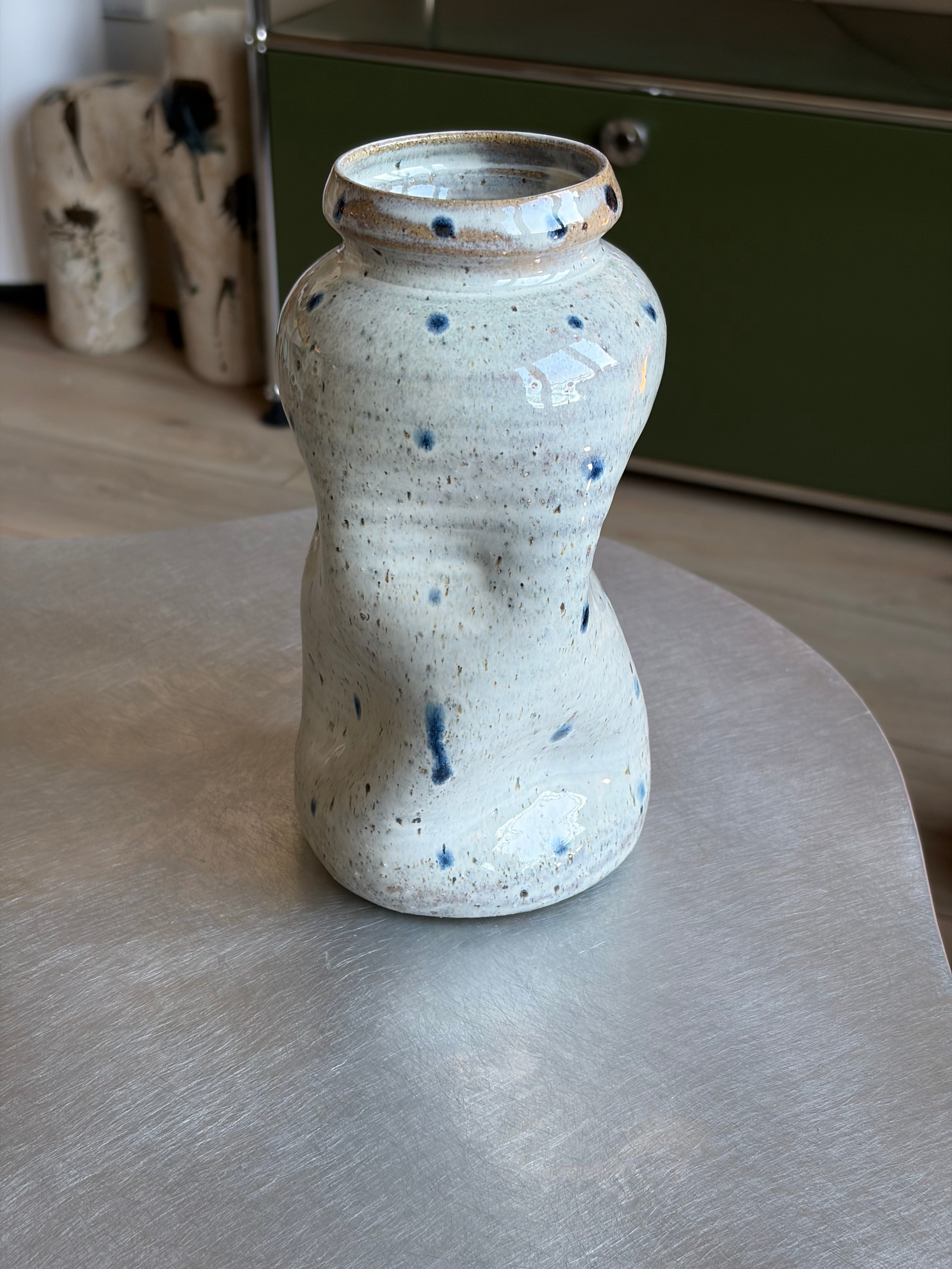 Warped Vase — Translucent Pearl №5