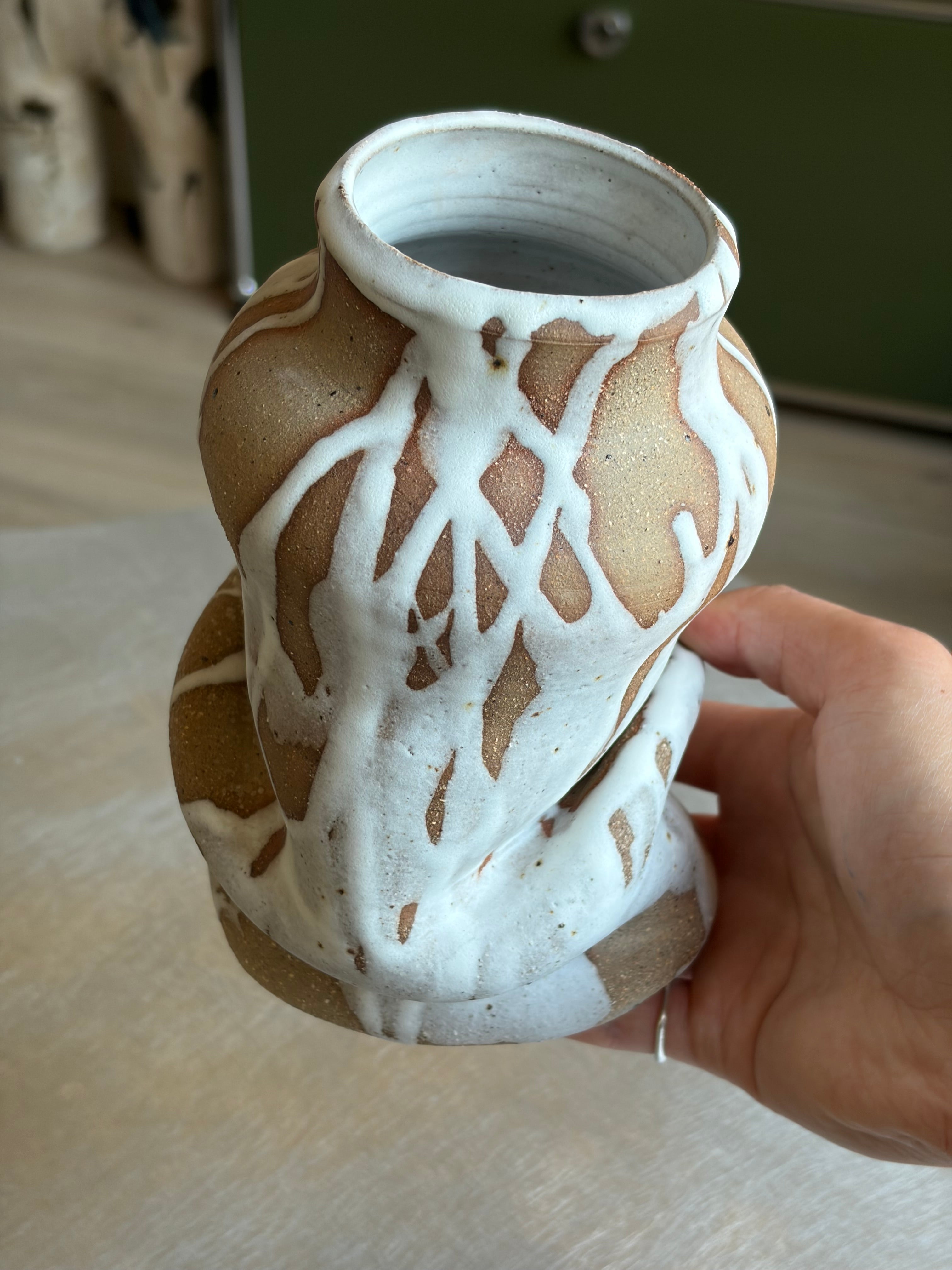Warped Vase — Matte White №1