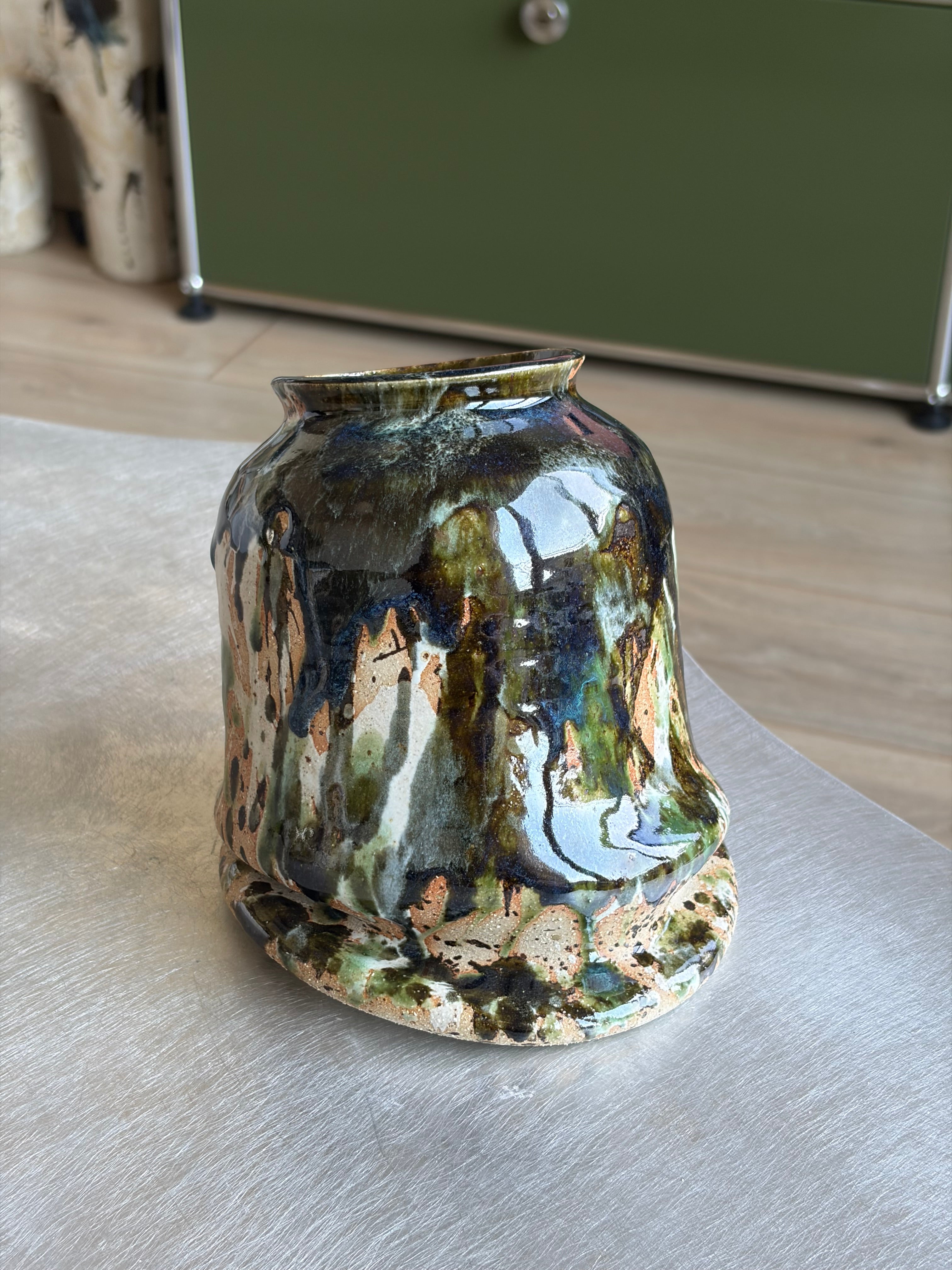 Warped Vase — Splashed №2