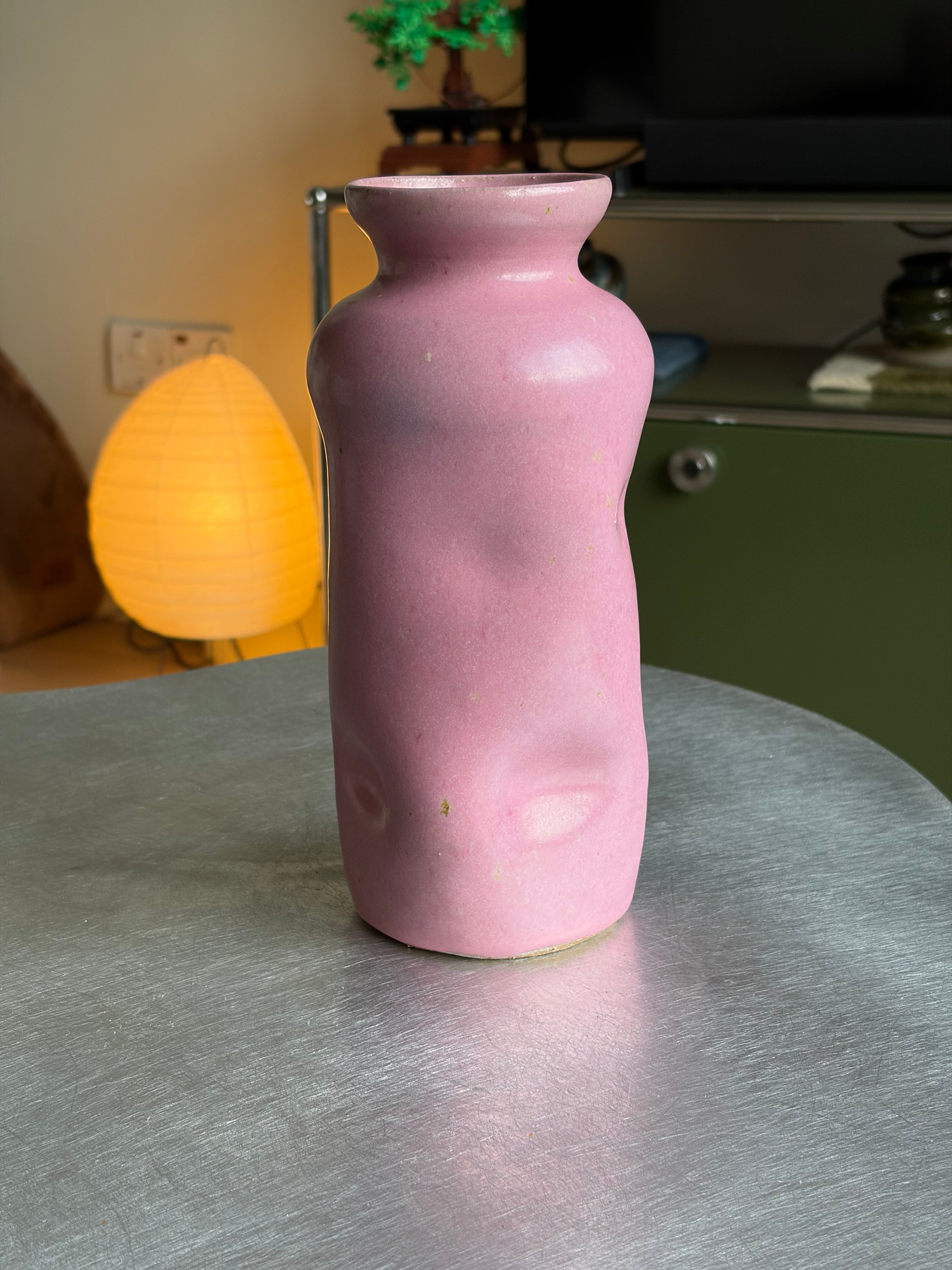 *SECOND* Warped Vase — Pink