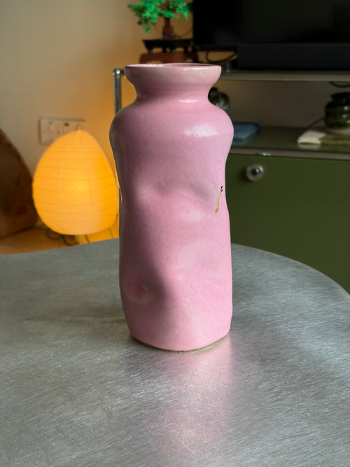 *SECOND* Warped Vase — Pink