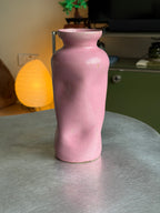 *SECOND* Warped Vase — Pink
