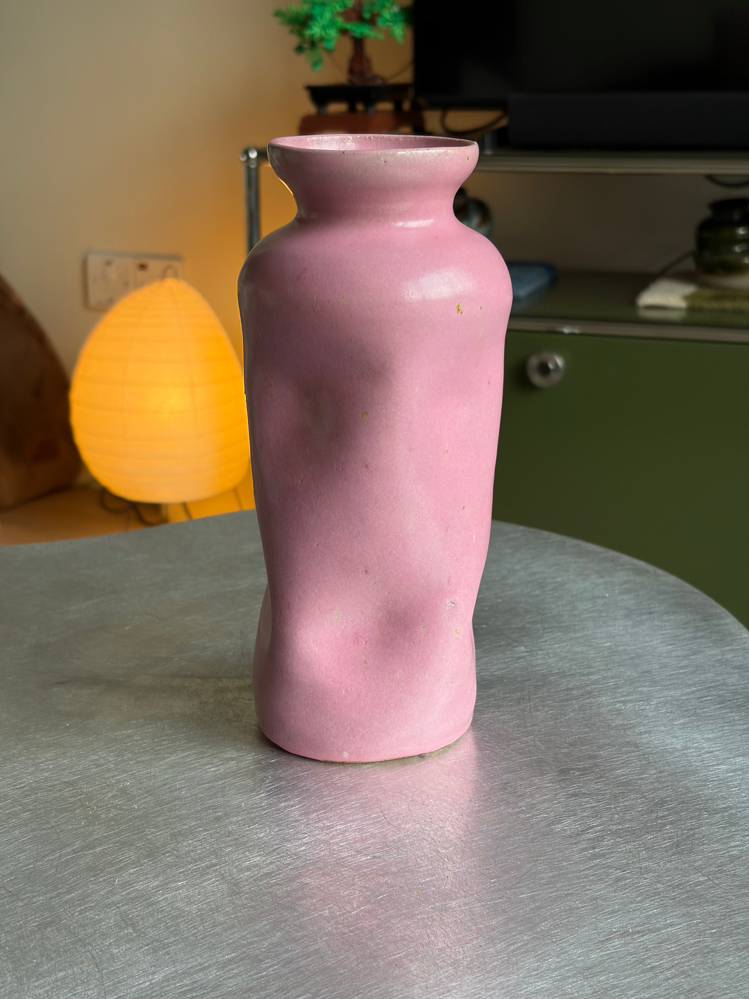 *SECOND* Warped Vase — Pink