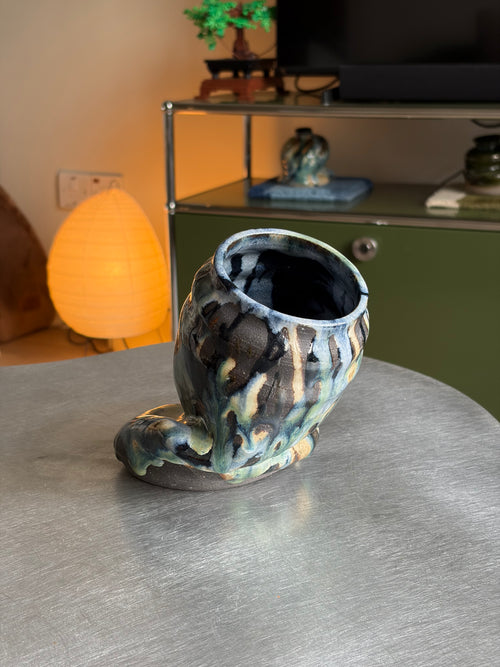 *Second* Warped Vase — Black