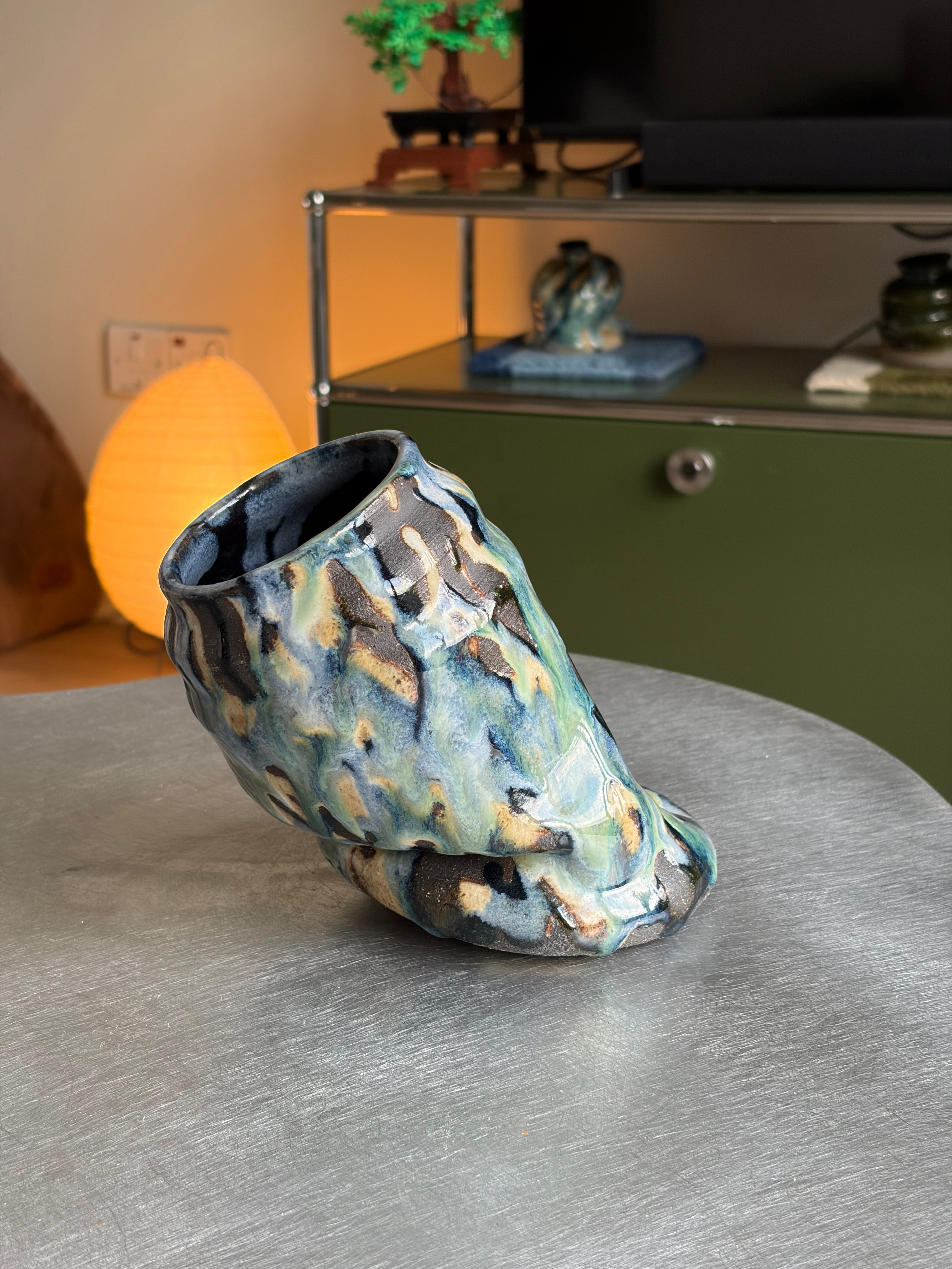 *Second* Warped Vase — Black