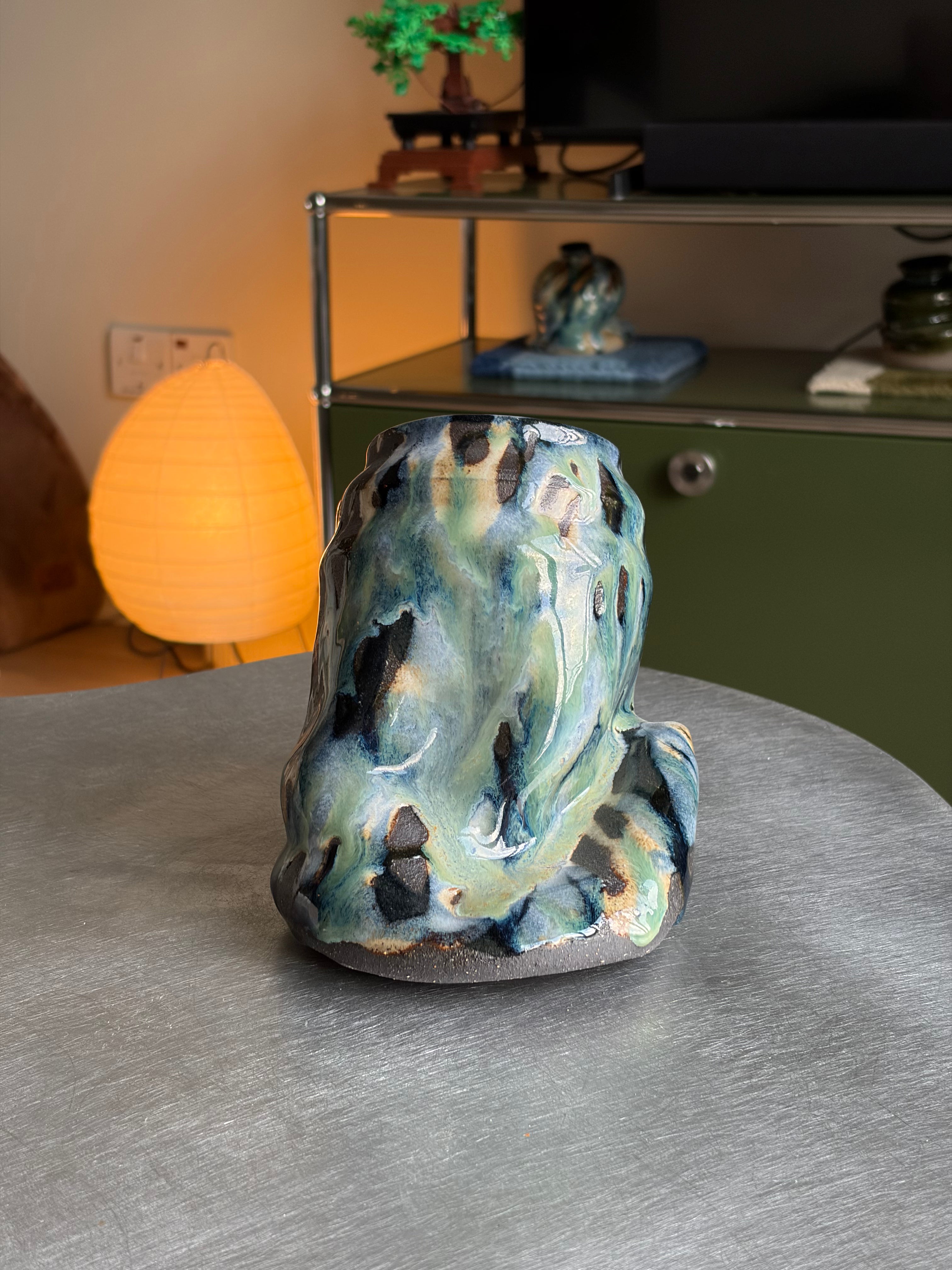 *Second* Warped Vase — Black