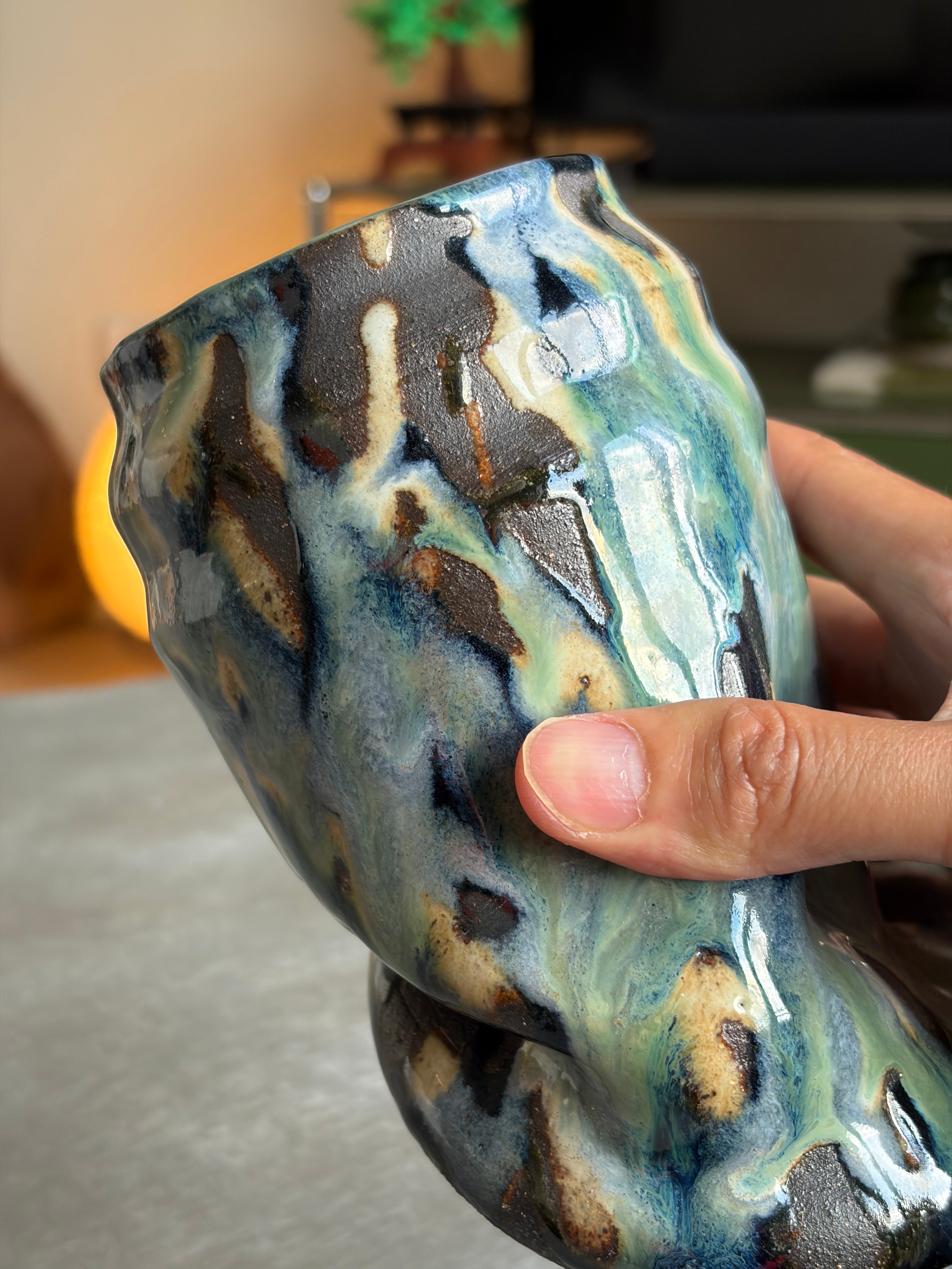 *Second* Warped Vase — Black