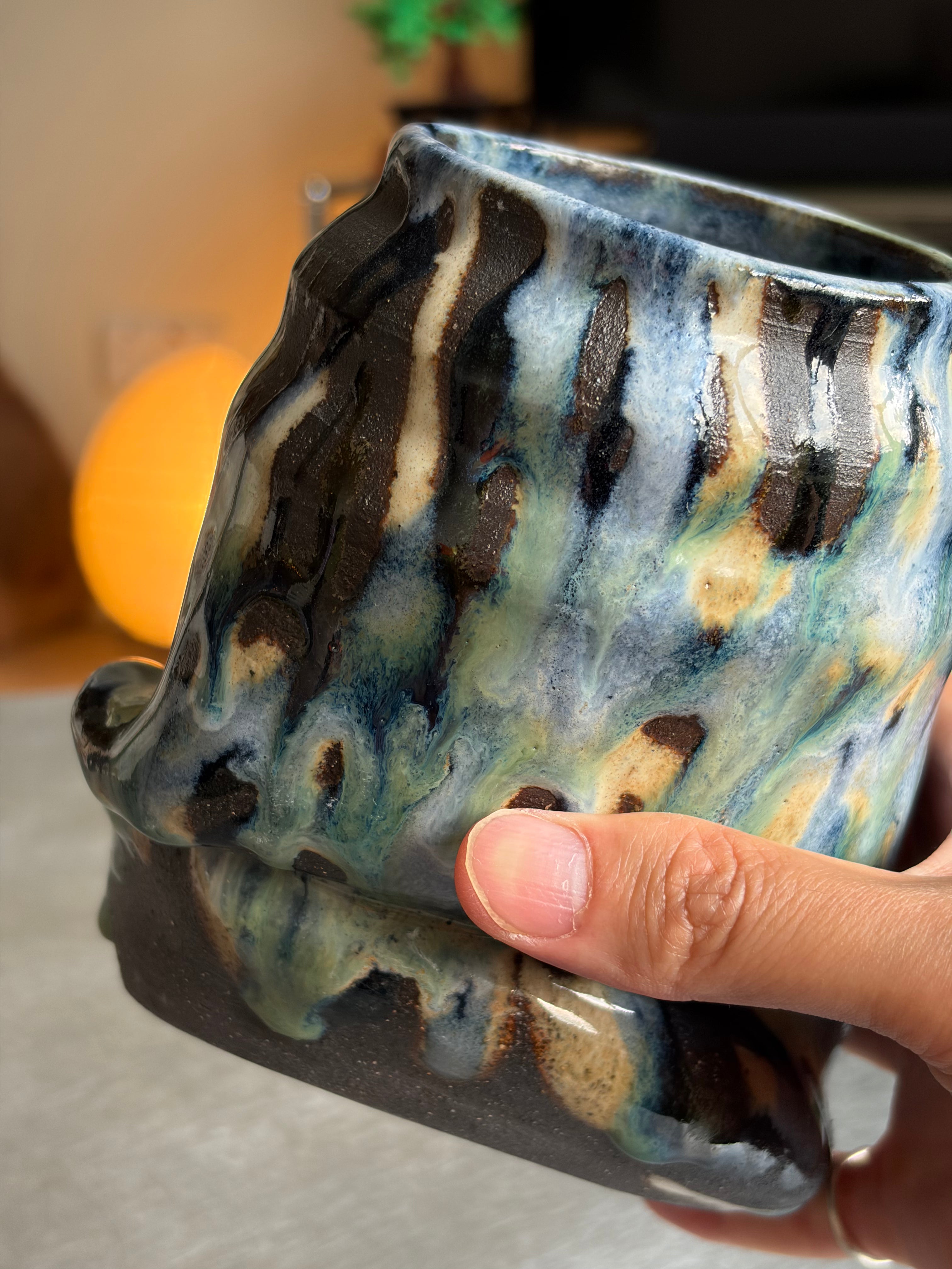 *Second* Warped Vase — Black