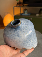 Archive Dropped Vase — Blue