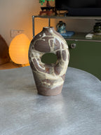 Archive Donut Vase — Brown