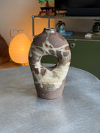 Archive Donut Vase — Brown