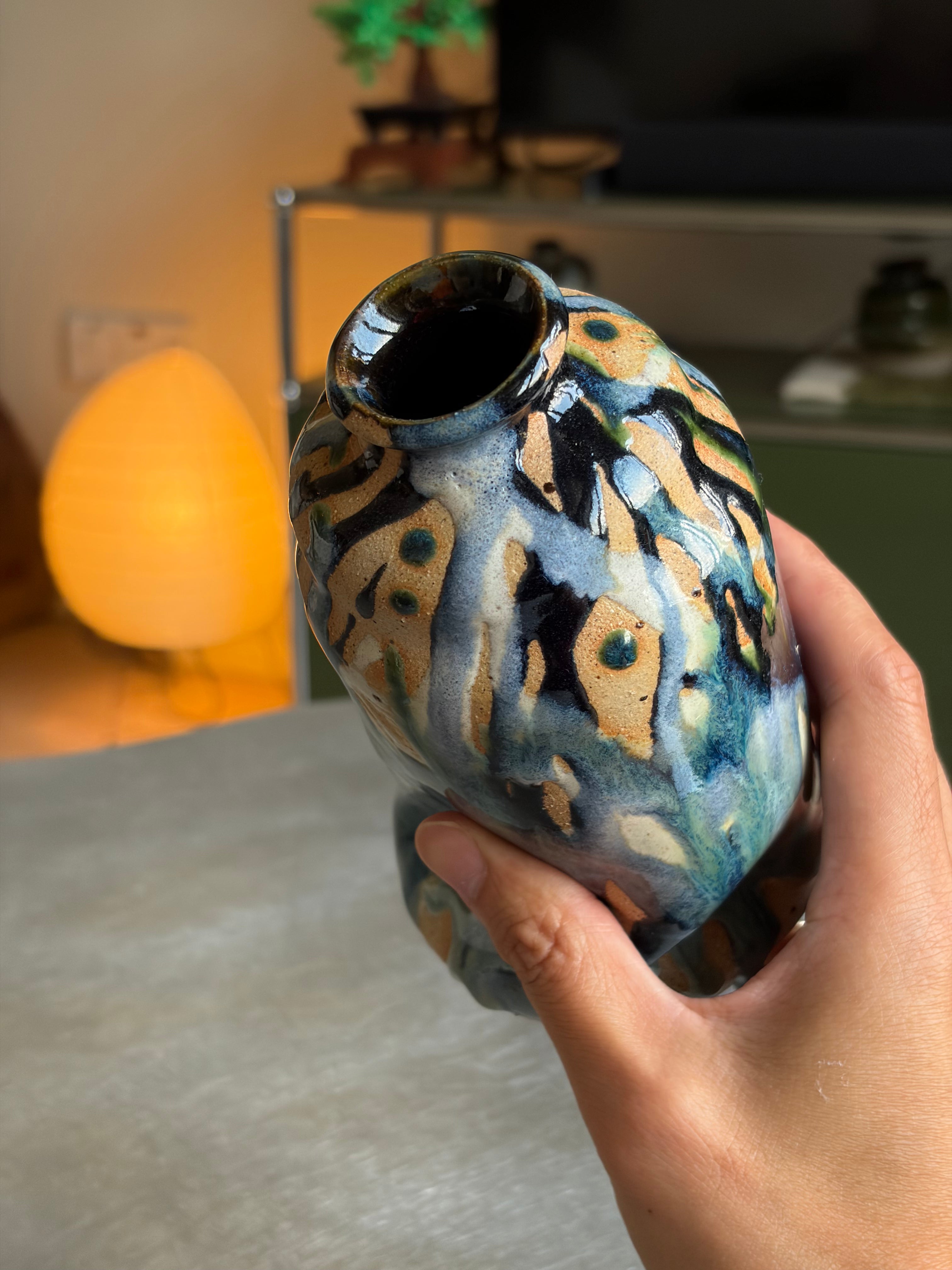 Warped Vase — Small Multi № 5