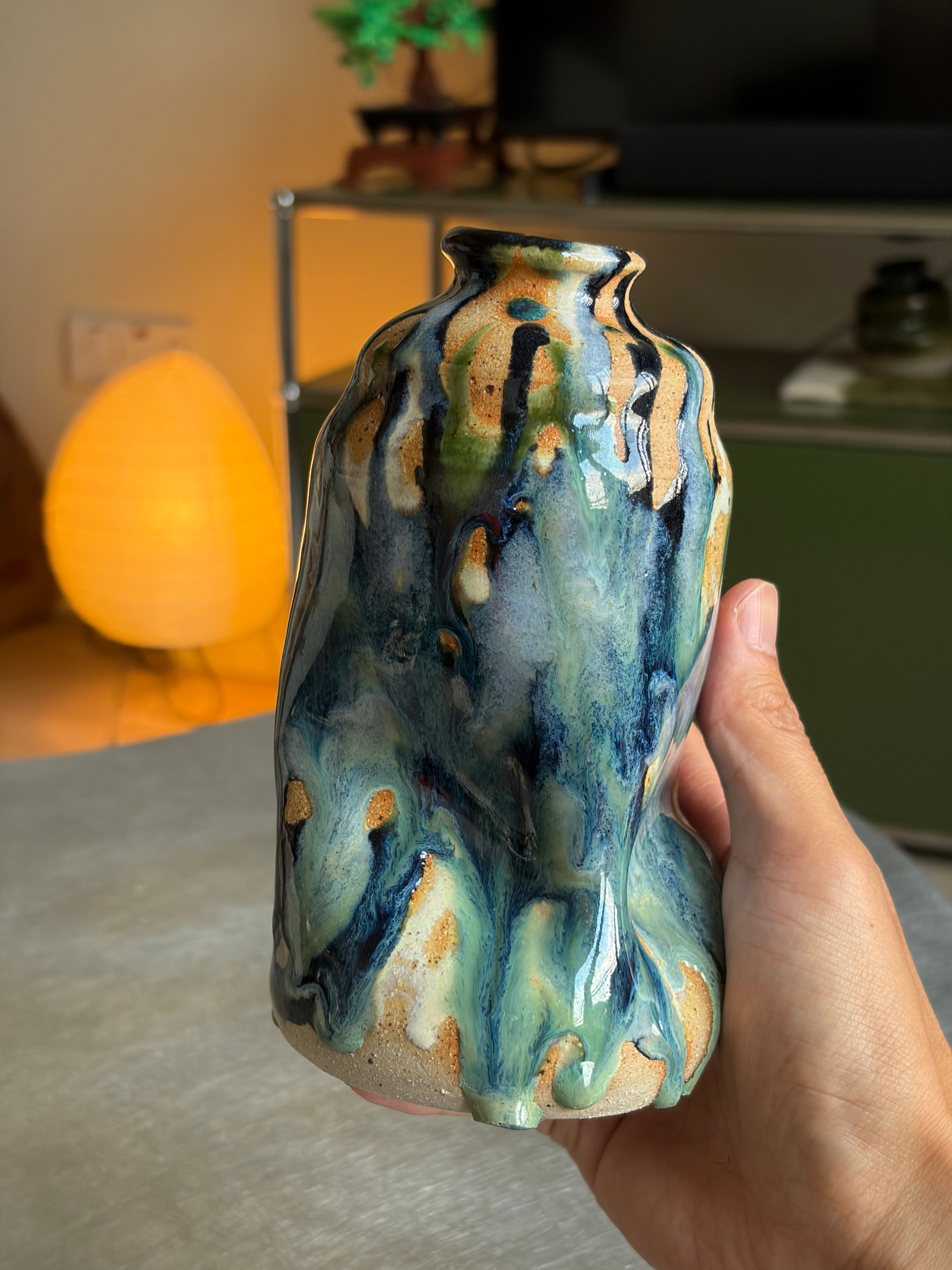 Warped Vase — Small Multi № 5