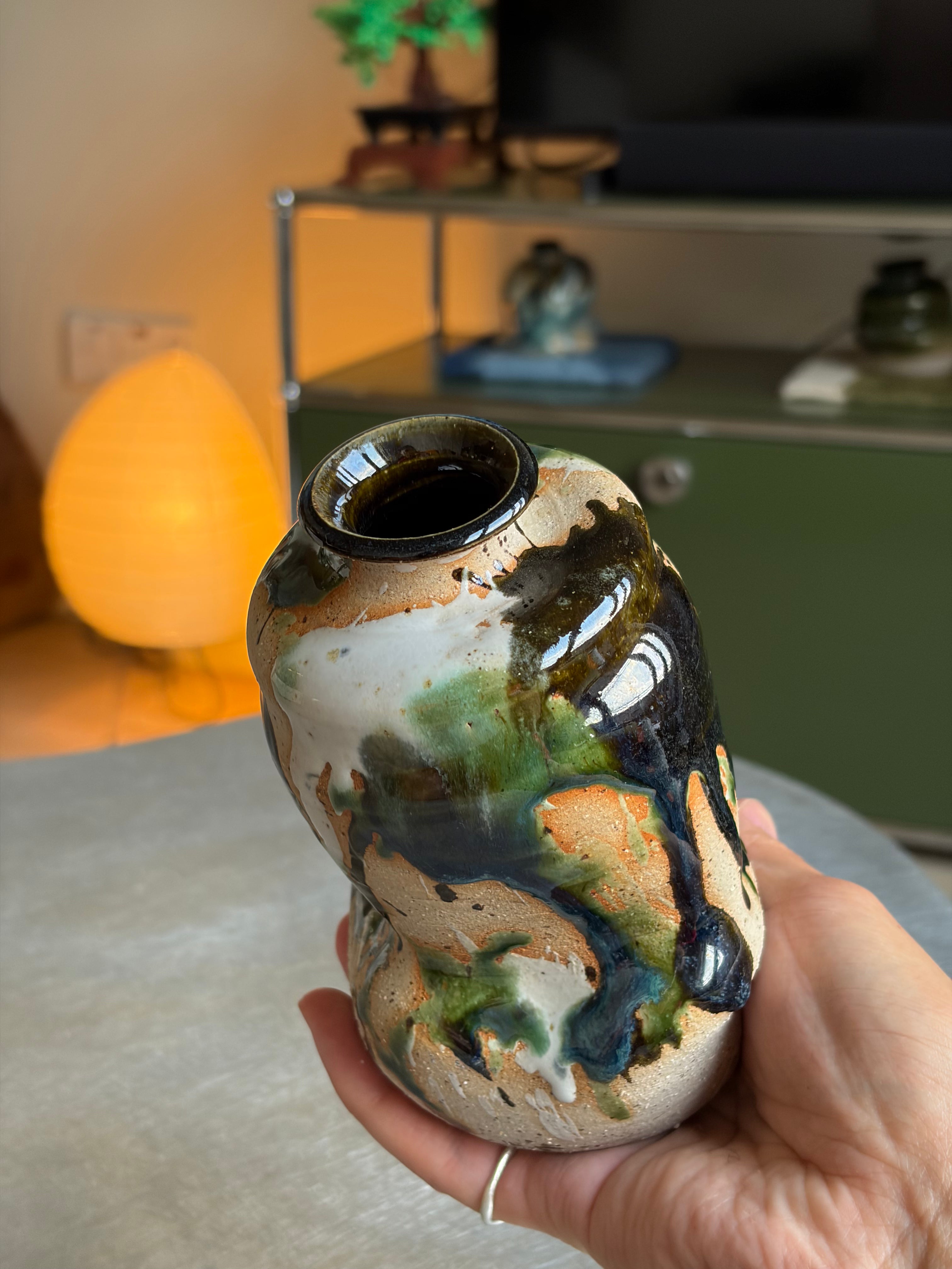 Warped Vase — Small Splash № 4
