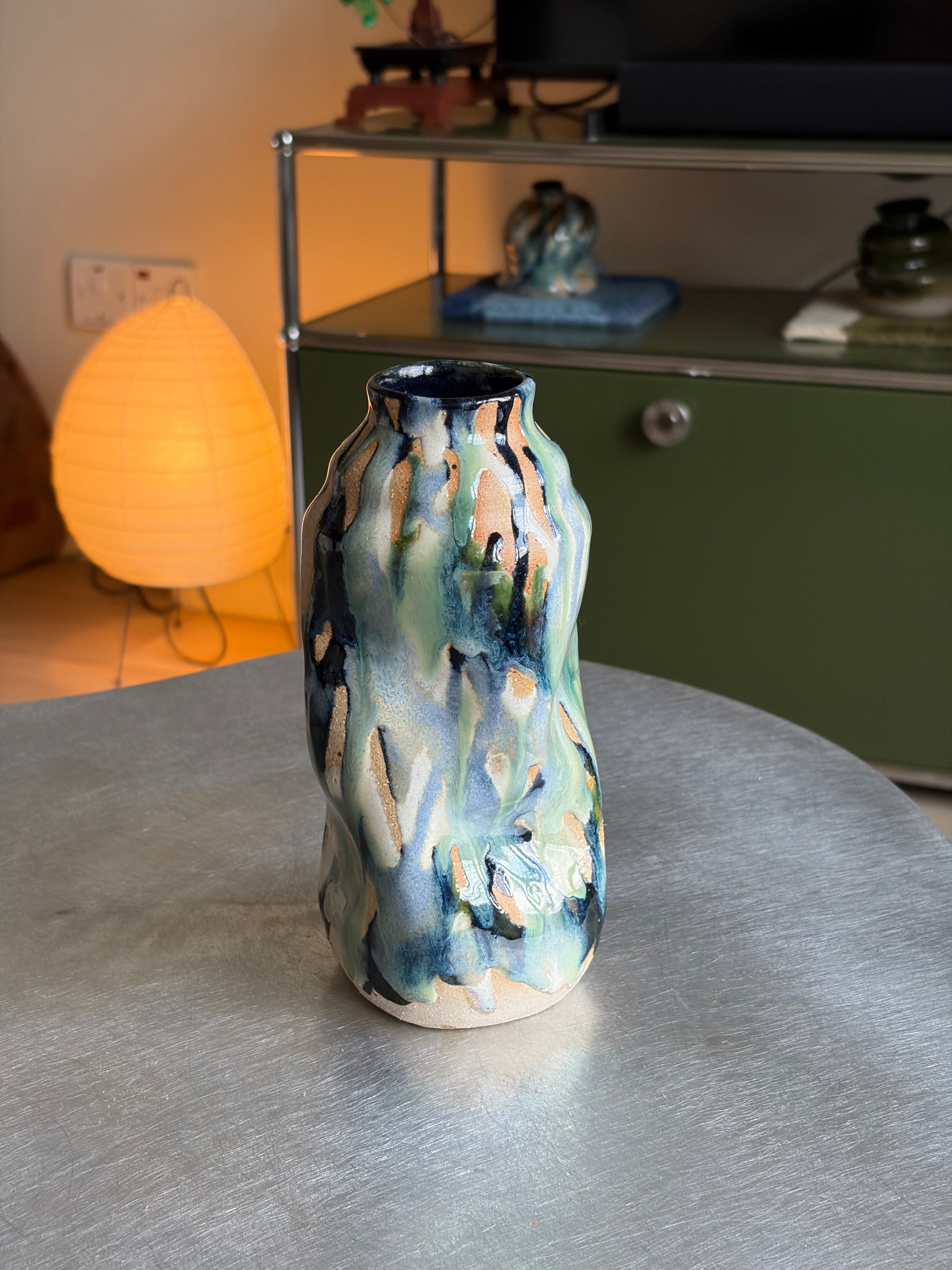 Warped Vase —  Medium Multi № 2