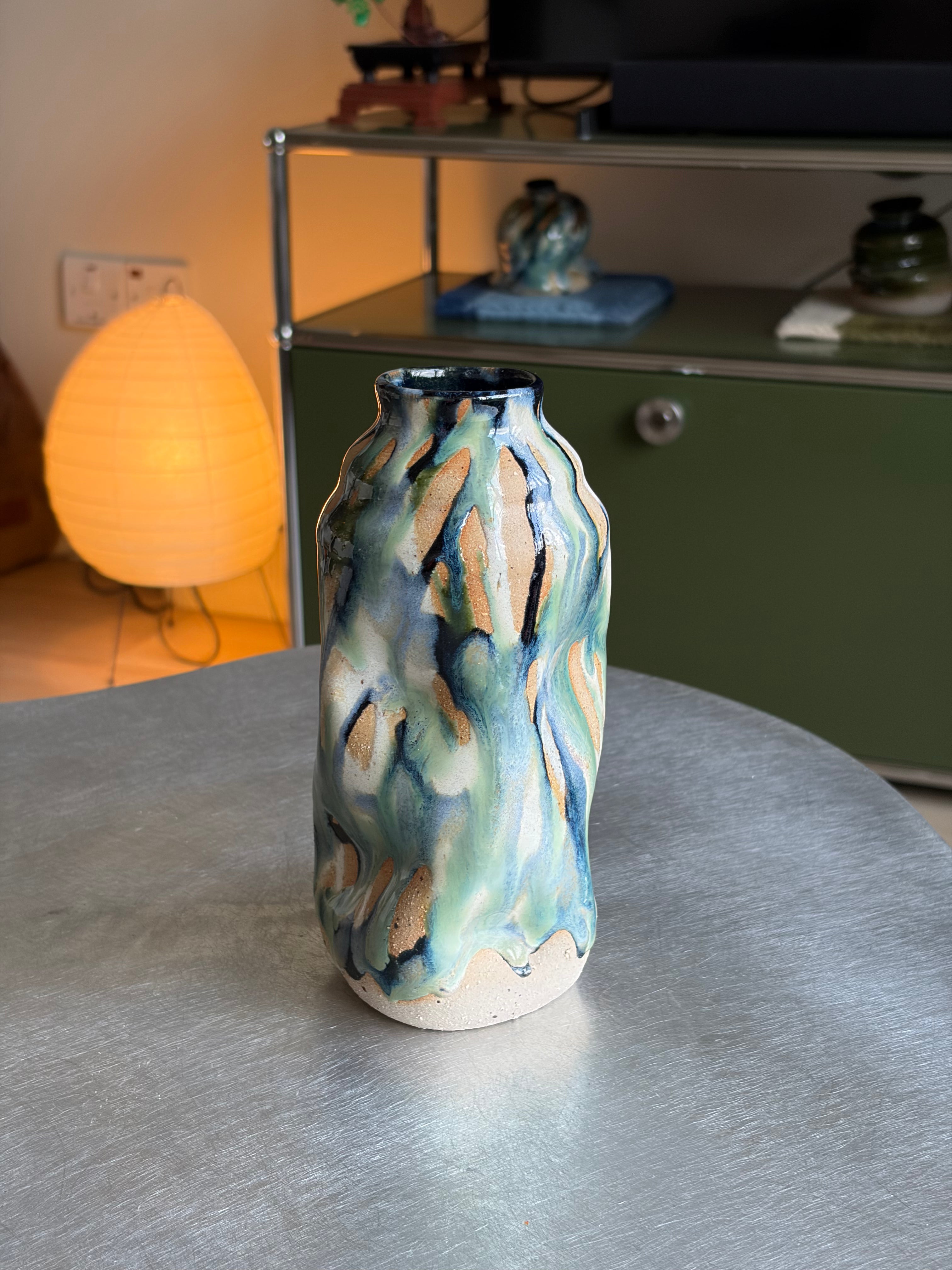 Warped Vase —  Medium Multi № 2