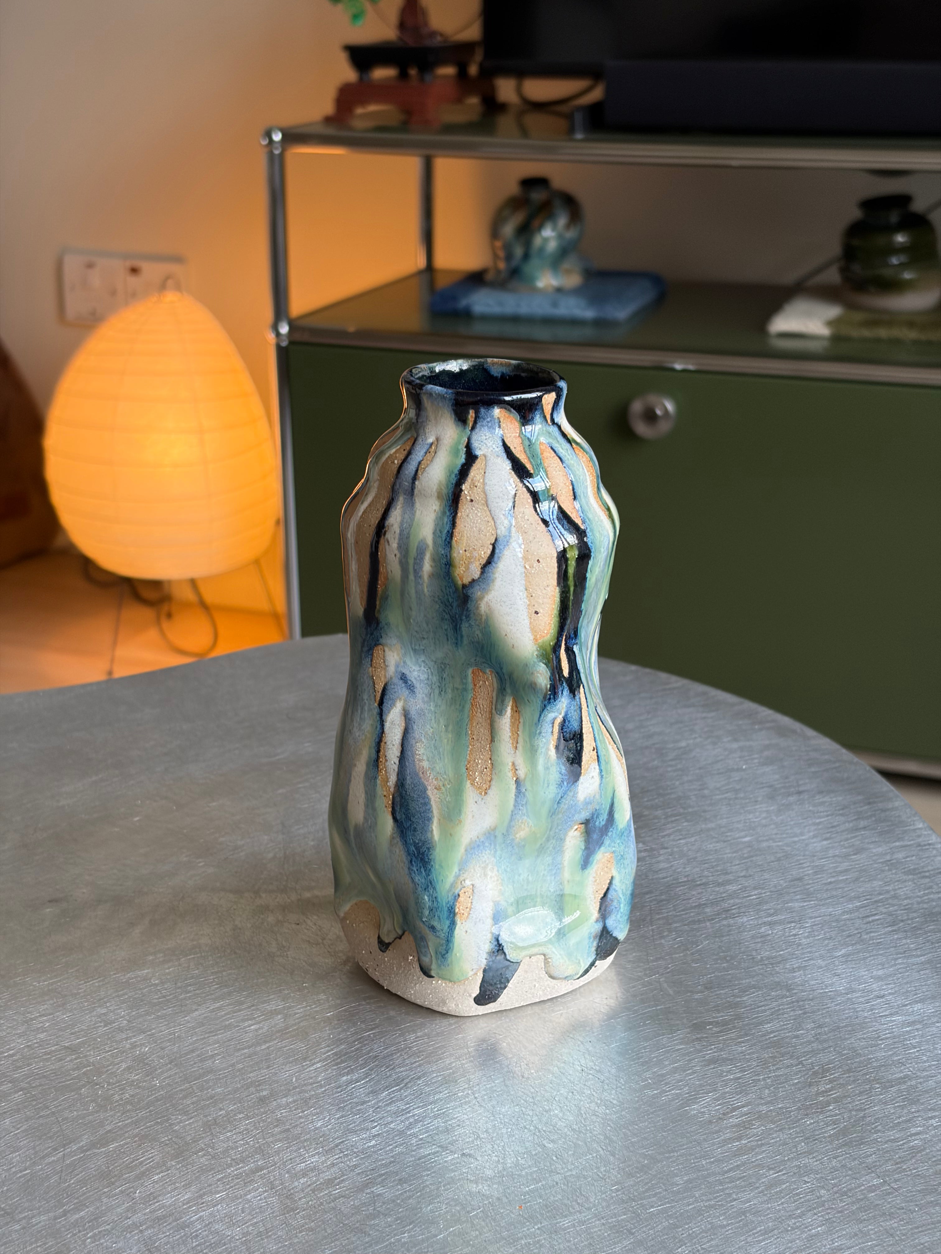 Warped Vase —  Medium Multi № 2
