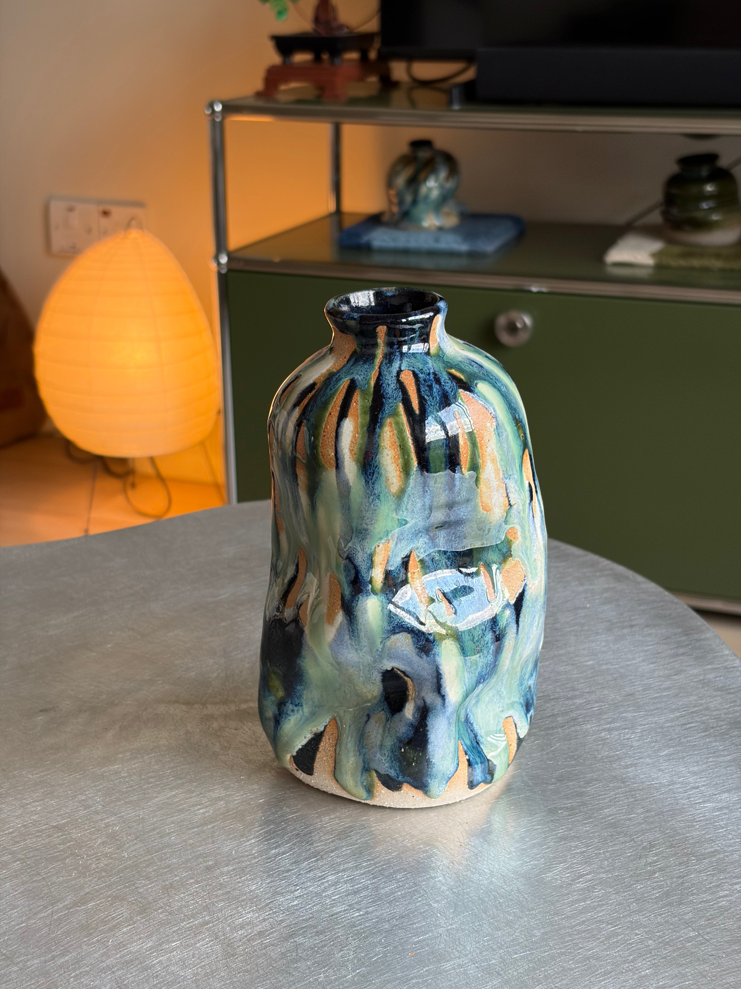 Warped Vase — Medium Multi № 1