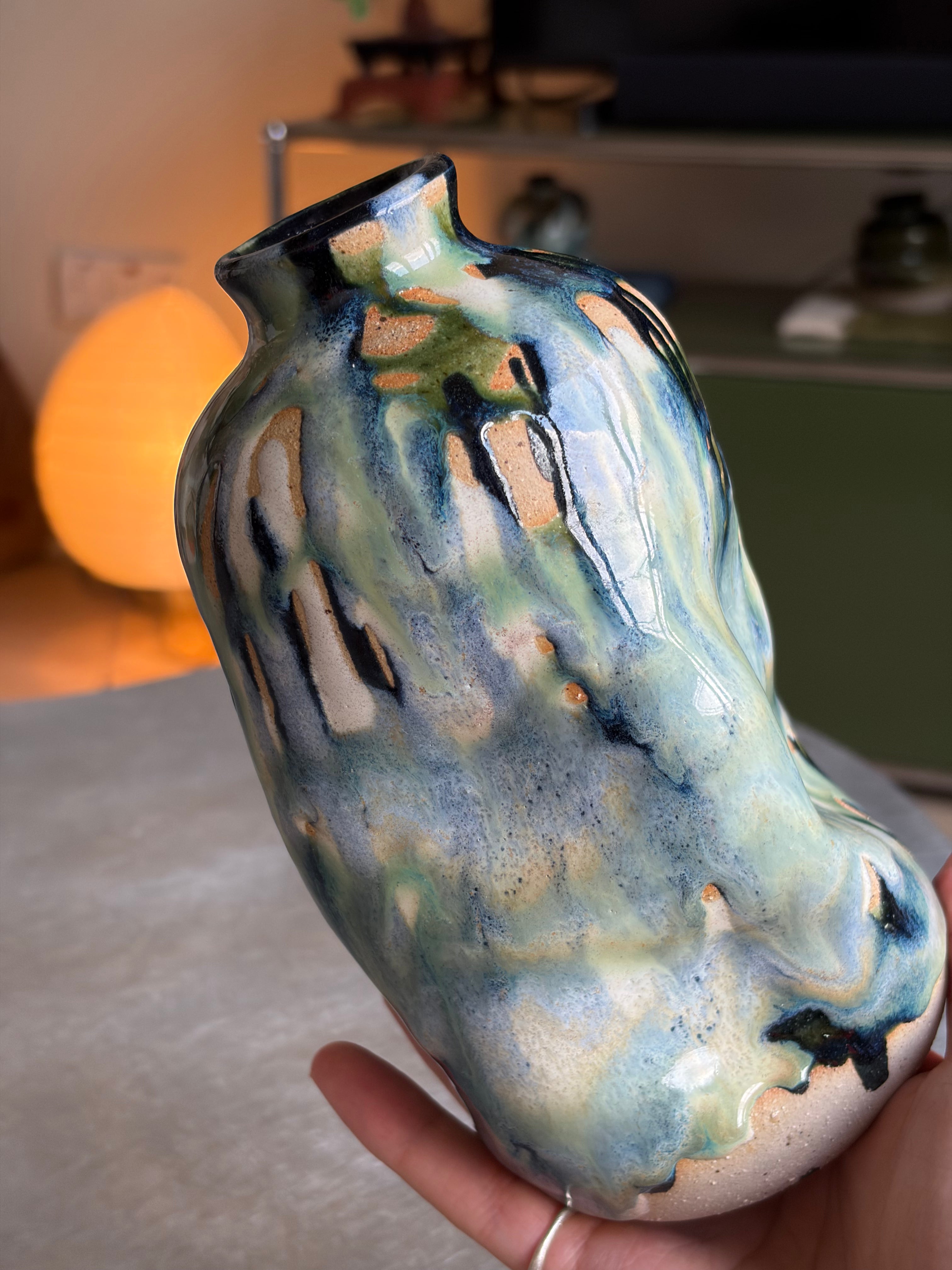Warped Vase — Medium Multi № 1