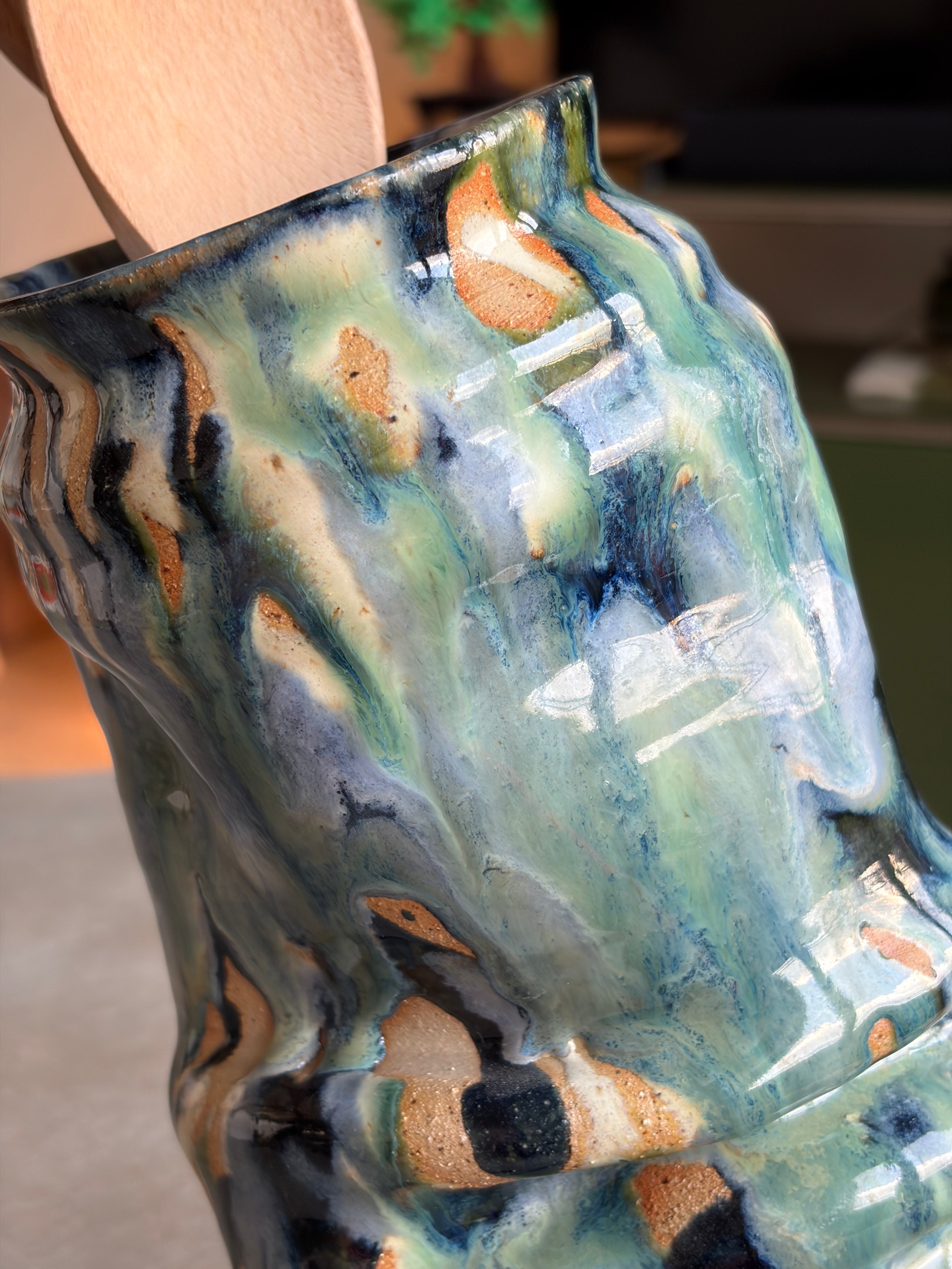 Warped Vase — Multi № 4